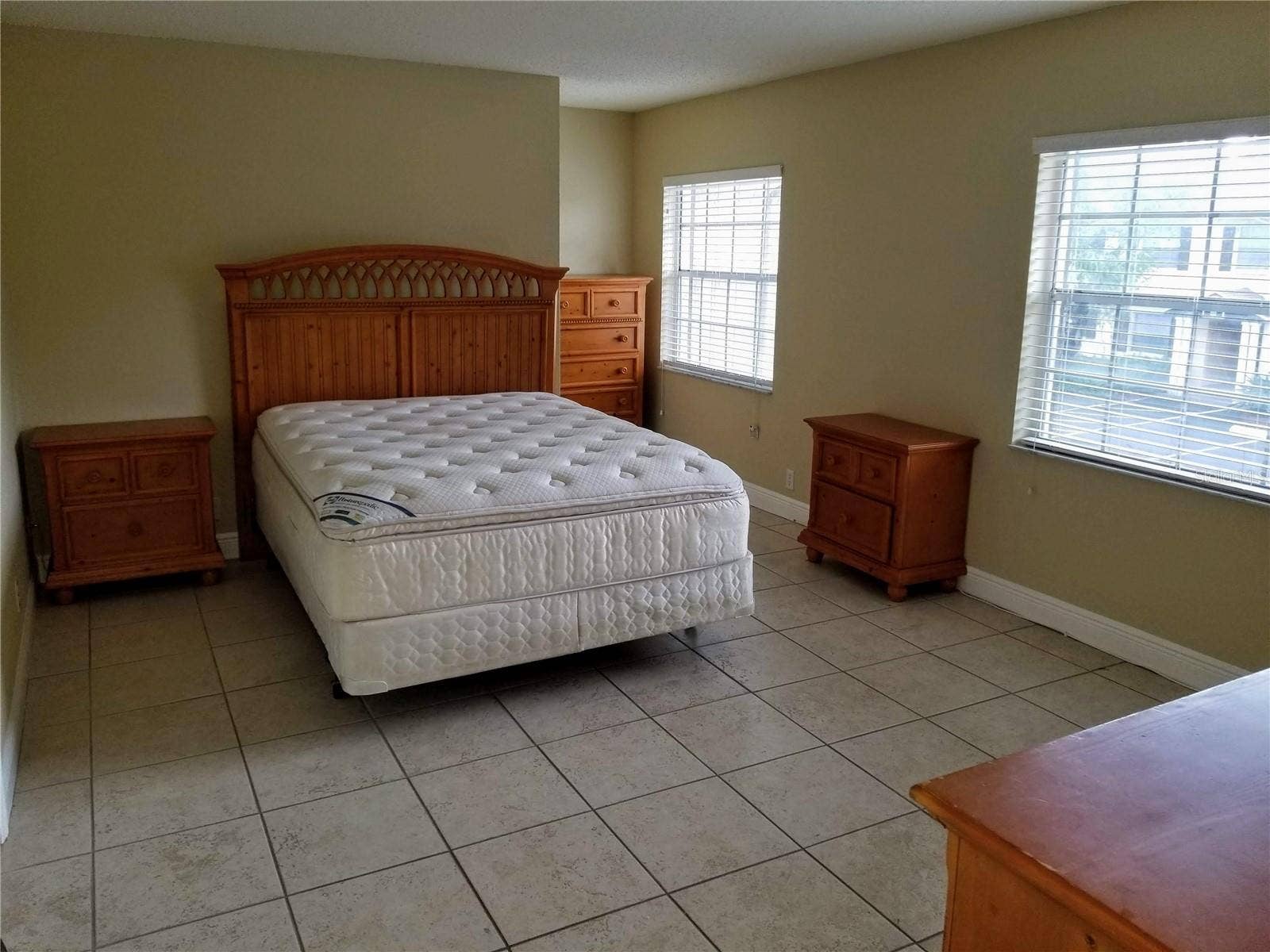 Large Furnished Bedroom