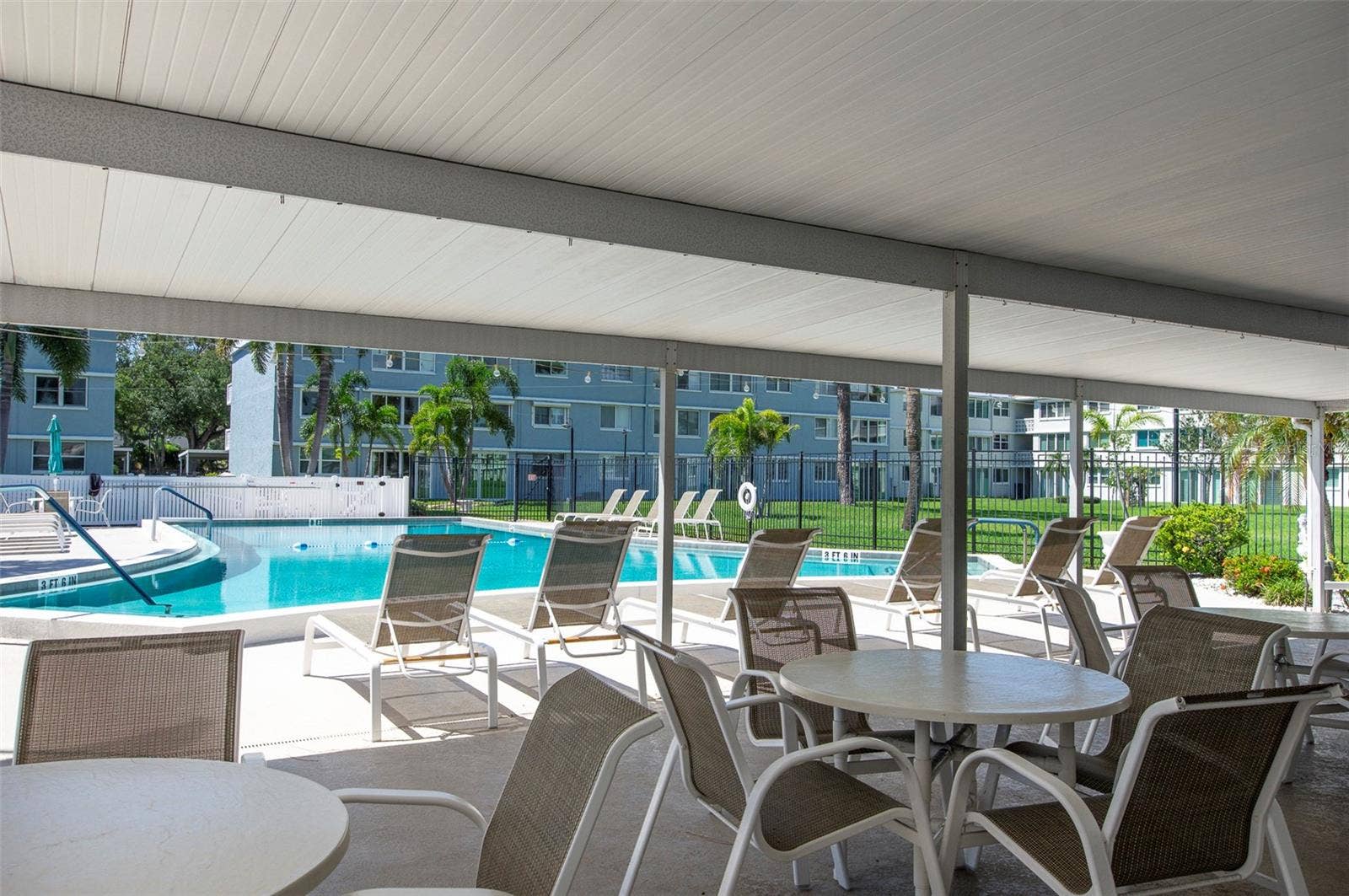4895 BAY STREET NE, #109, St Petersburg, FL 33703 OUTDOOR AREA BY POOL