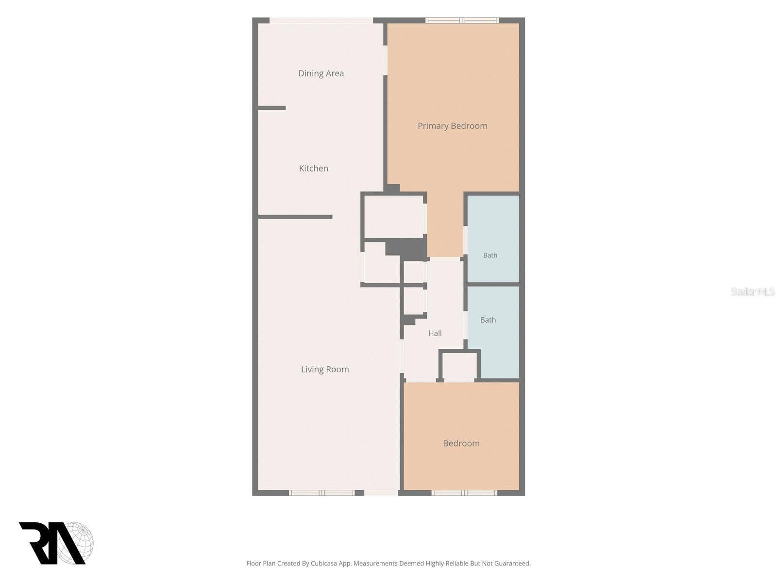 4895 BAY STREET NE, #109, St Petersburg, FL 33703 FLOORPLAN