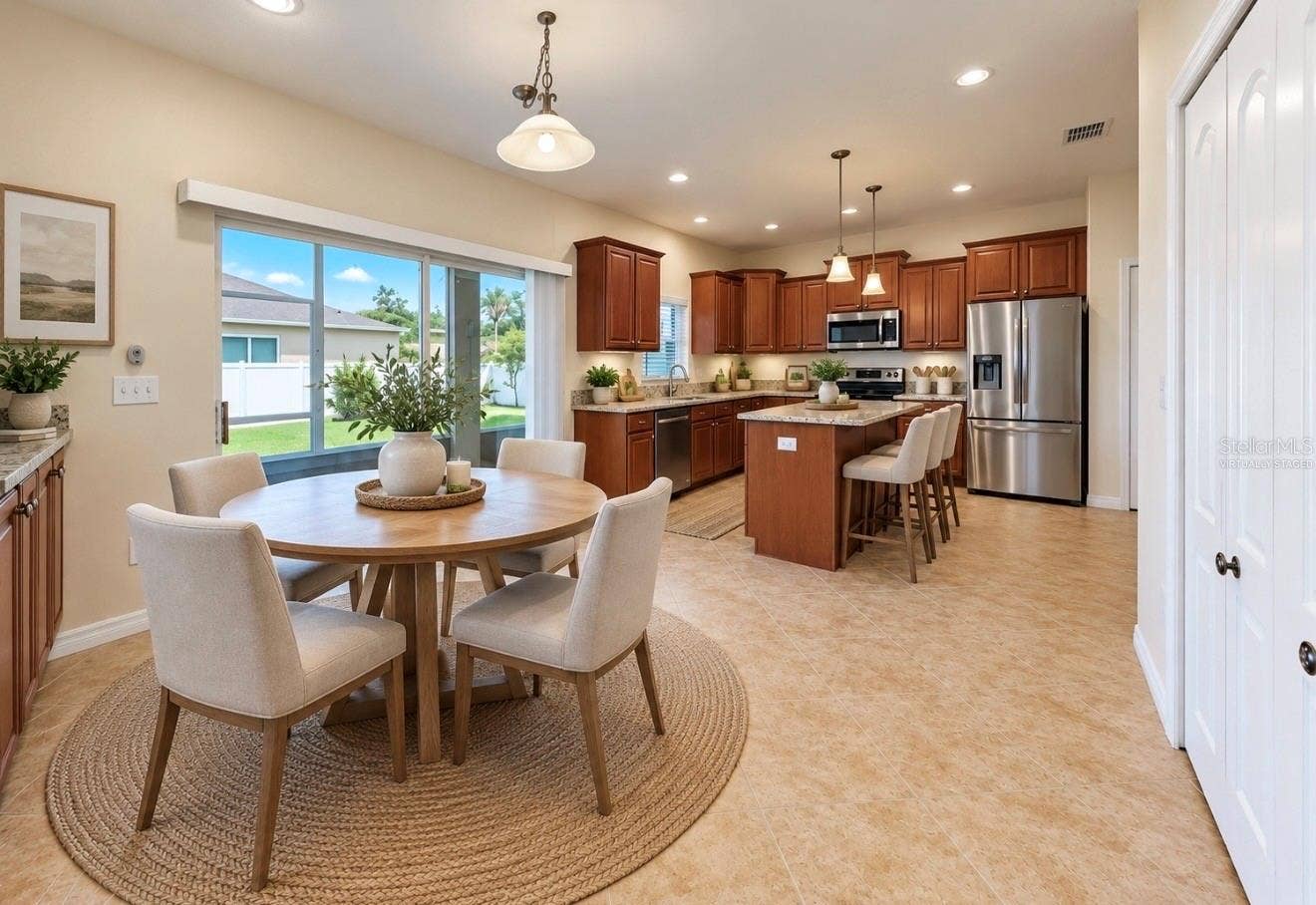12130 STREAMBED DRIVE, Riverview, FL 33579 Virtually Staged Kitchen