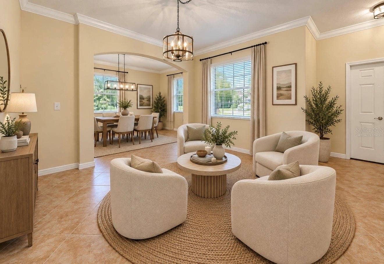 12130 STREAMBED DRIVE, Riverview, FL 33579 Virtually Staged Formal Living Room