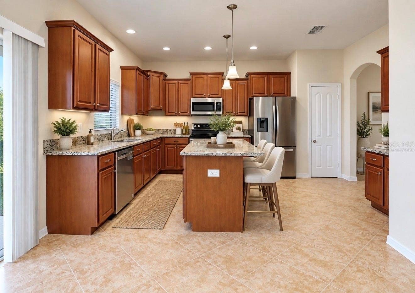 12130 STREAMBED DRIVE, Riverview, FL 33579 Virtually Staged Kitchen
