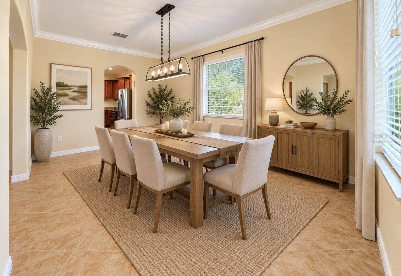12130 STREAMBED DRIVE, Riverview, FL 33579 Virtually Staged Dining Room