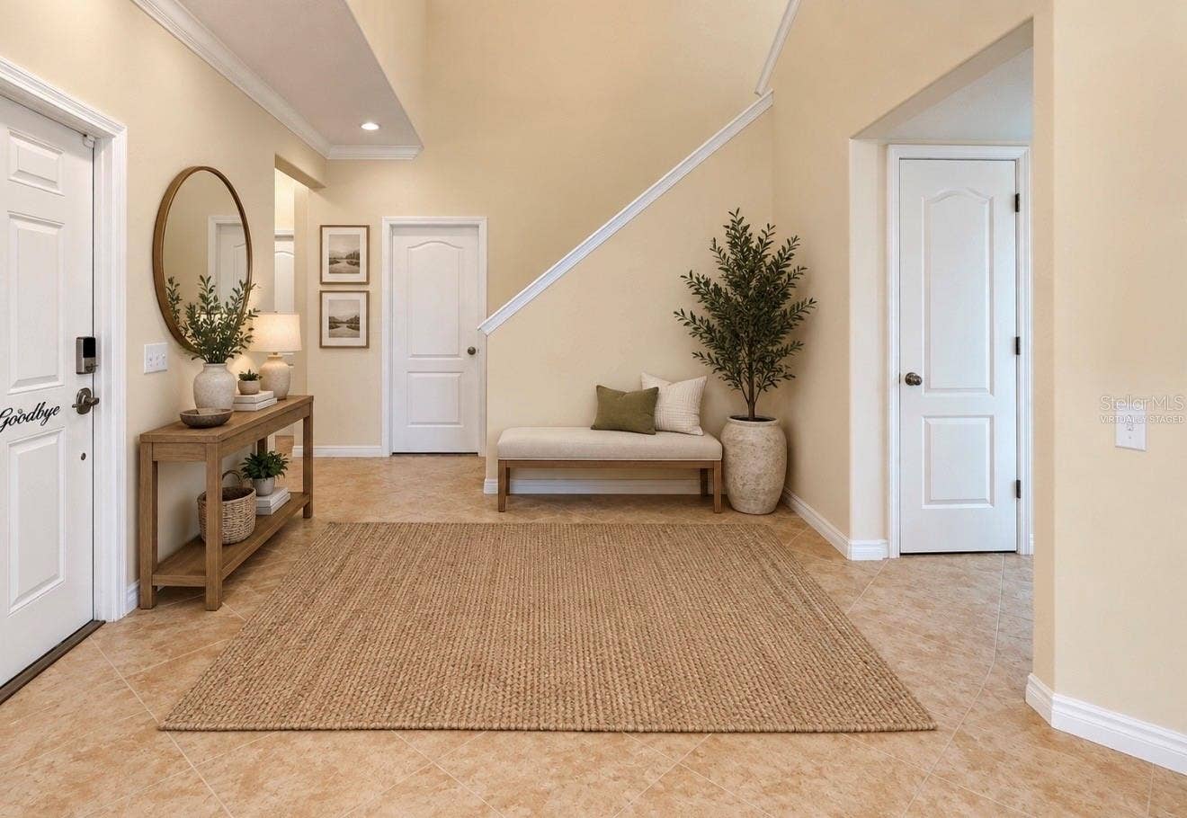 12130 STREAMBED DRIVE, Riverview, FL 33579 Virtually Staged Entryway