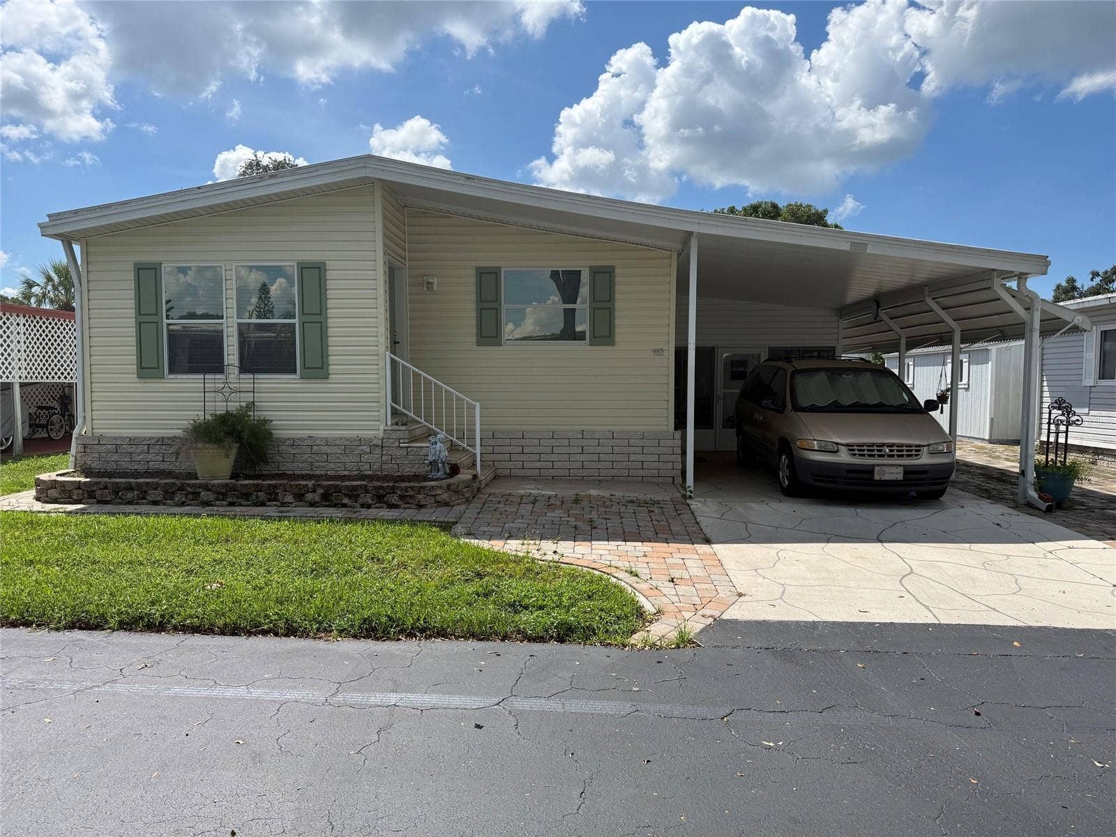 7880 54TH AVENUE N, #102, St Petersburg, FL 33709 FRONT EXTERIOR OF UNIT
