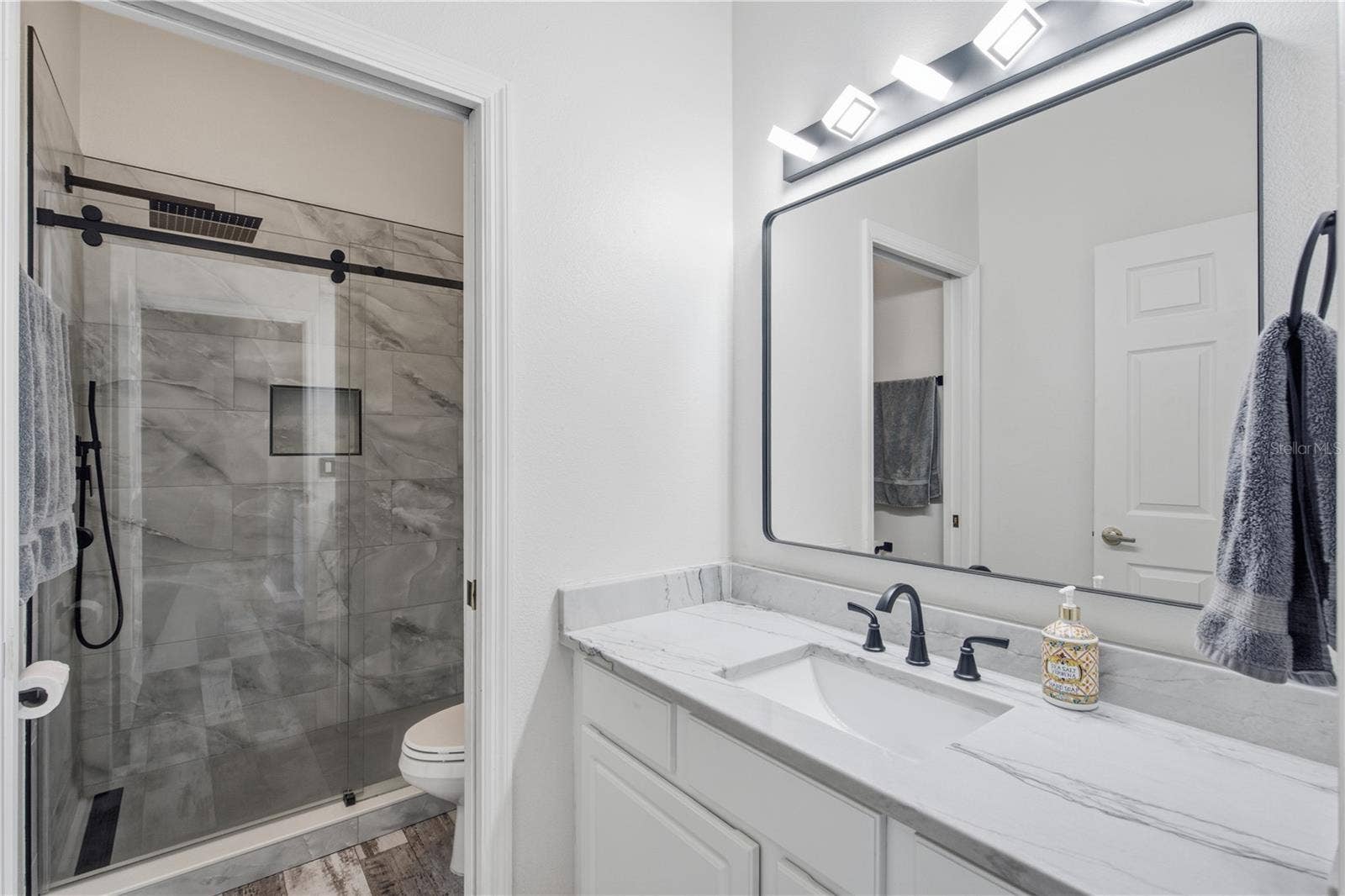 hallway bathroom