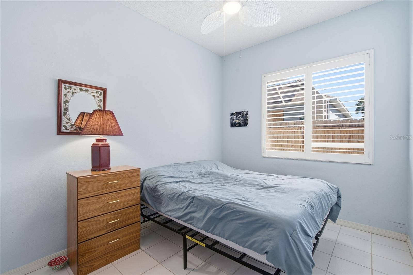 2nd bedroom. it has a walk-in closet!