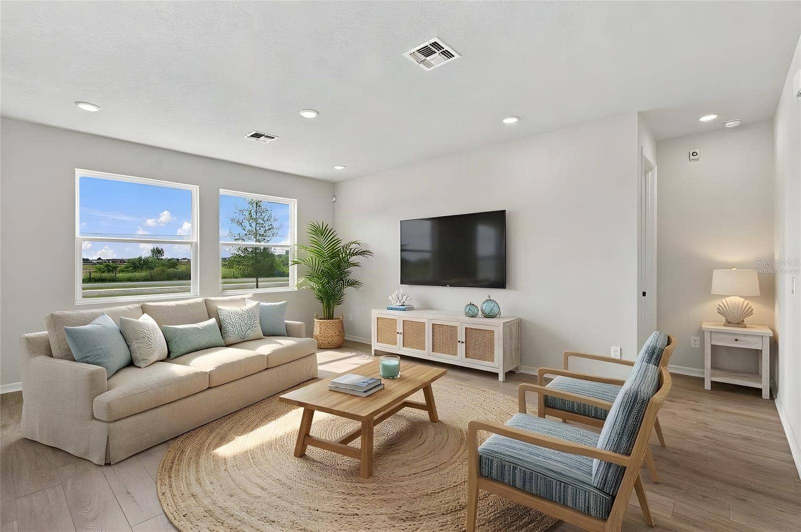 Family Room **Virtually Staged