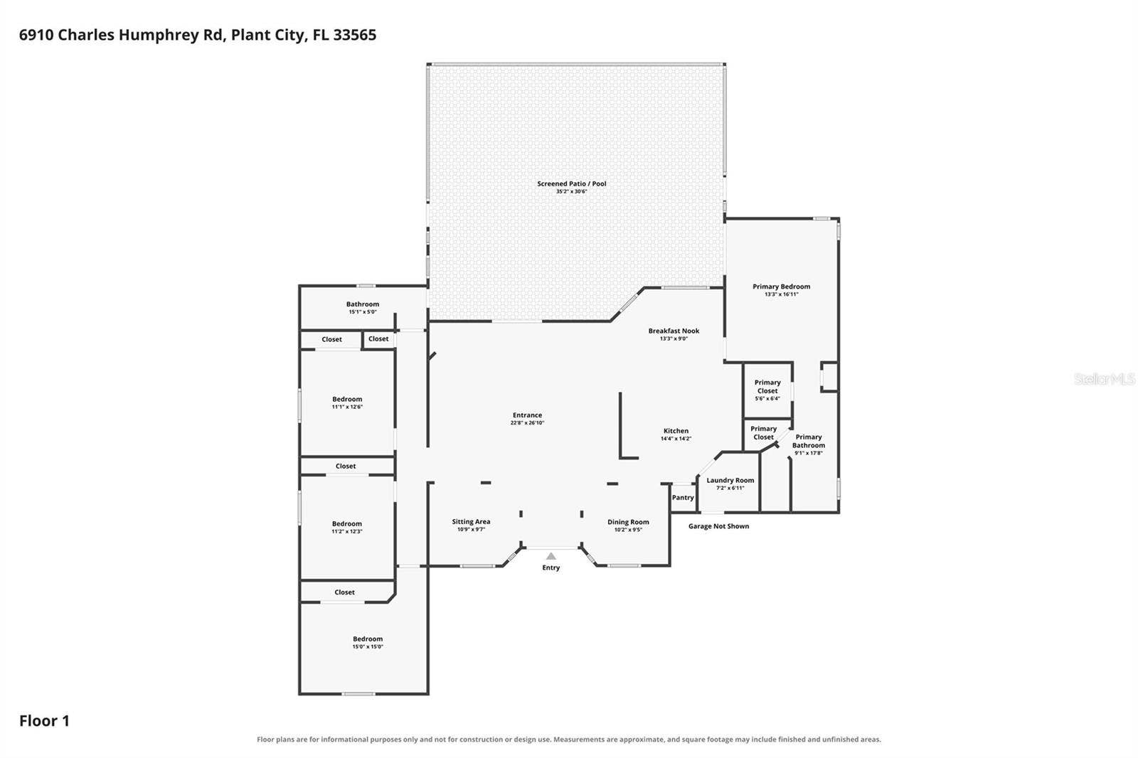 6910 CHARLES HUMPHREY ROAD, Plant City, FL 33565 6910 CHARLES HUMPHREY ROAD, Plant City, FL 33565