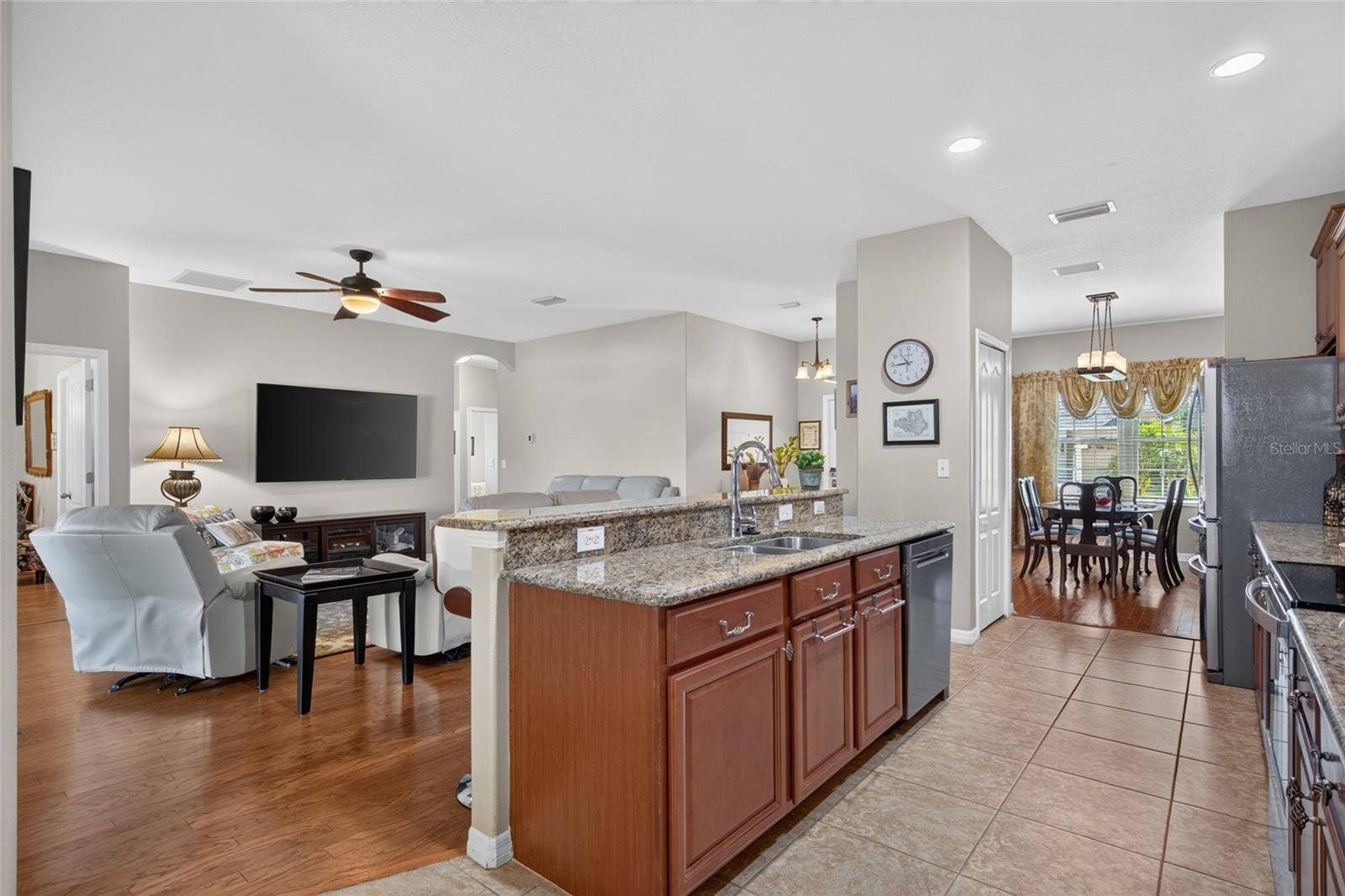 13113 GRAHAM YARDEN DRIVE, Riverview, FL 33579 Kitchen and Family Room