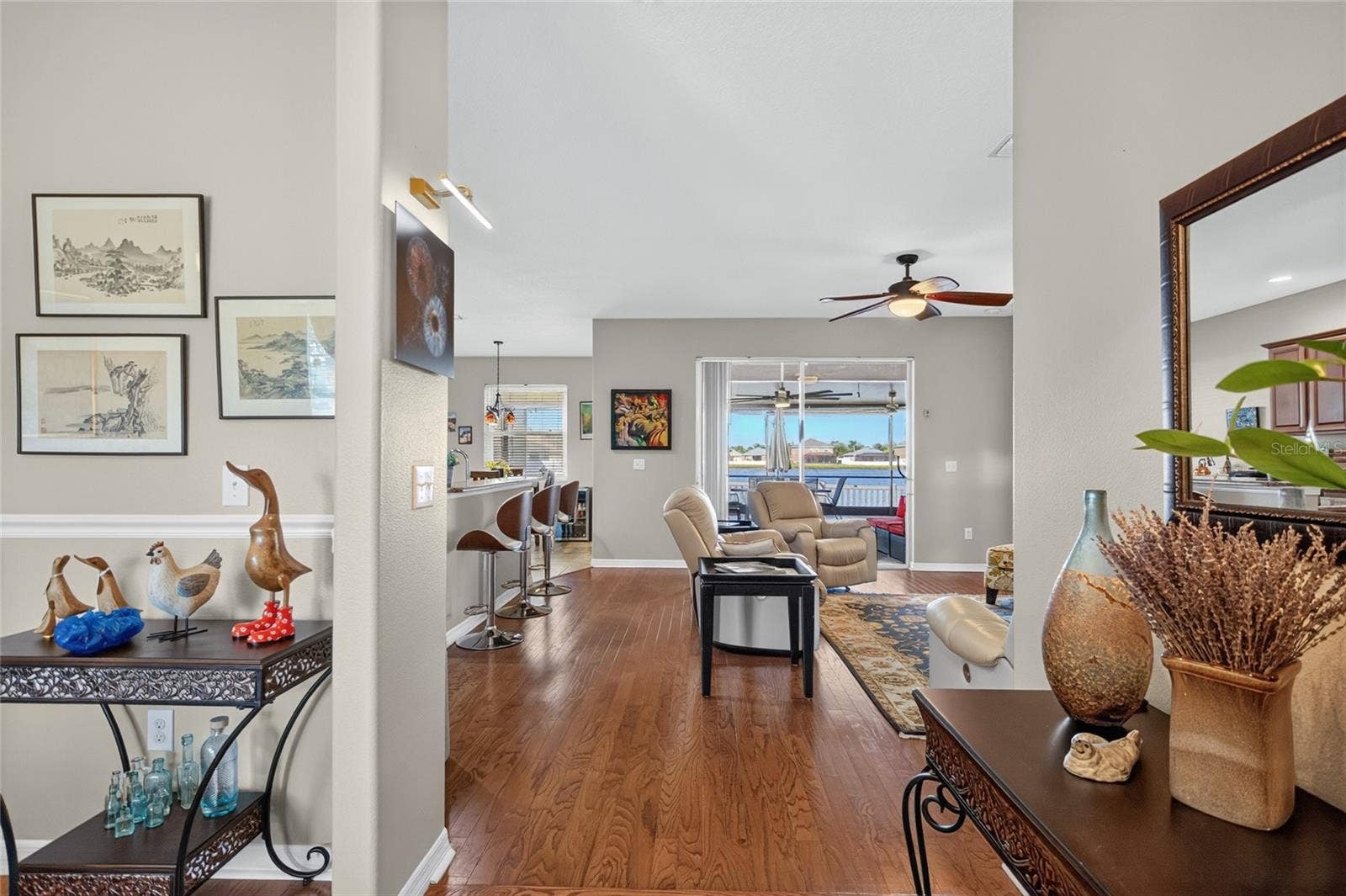 13113 GRAHAM YARDEN DRIVE, Riverview, FL 33579 View from Foyer