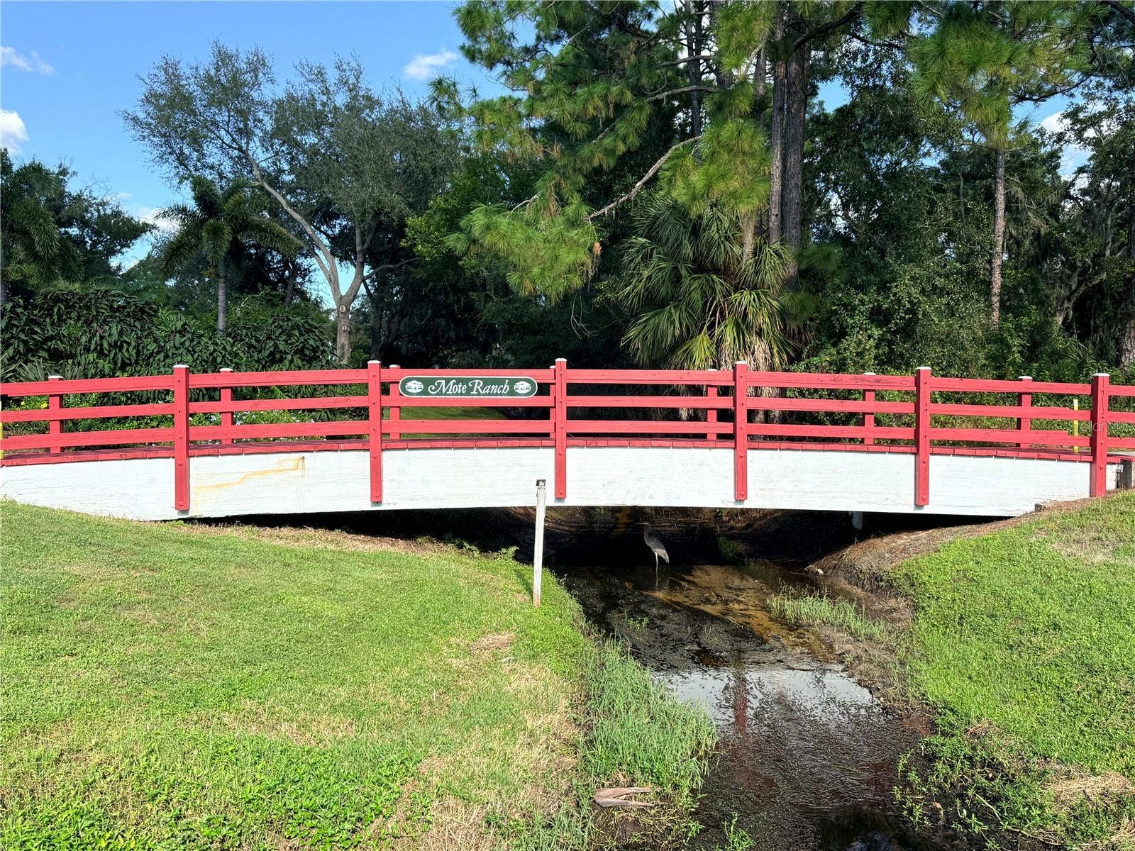 5829 CARRIAGE DRIVE, Sarasota, FL 34243 Mote Ranch Entrance Bridge