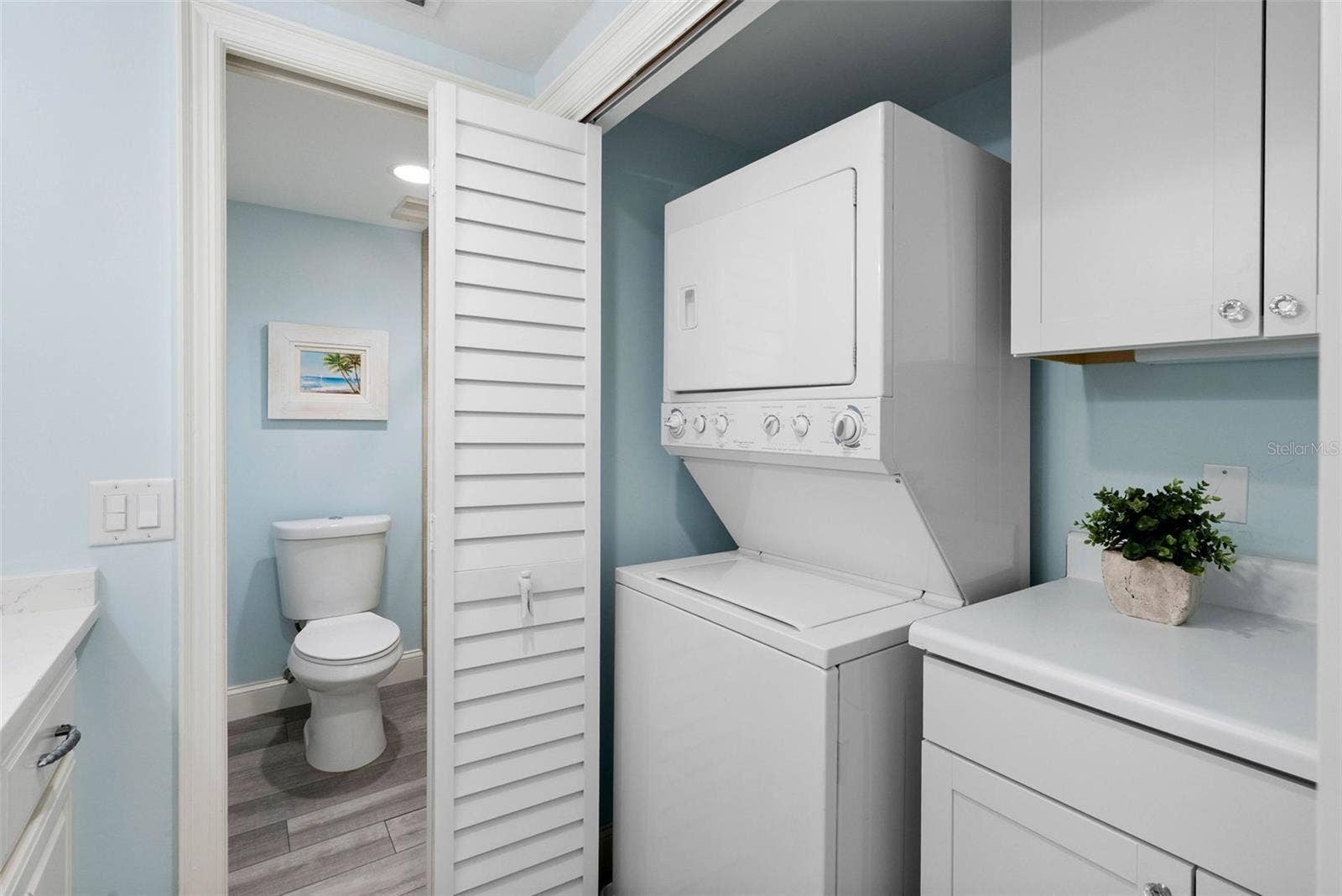 Convenient Laundry Closet