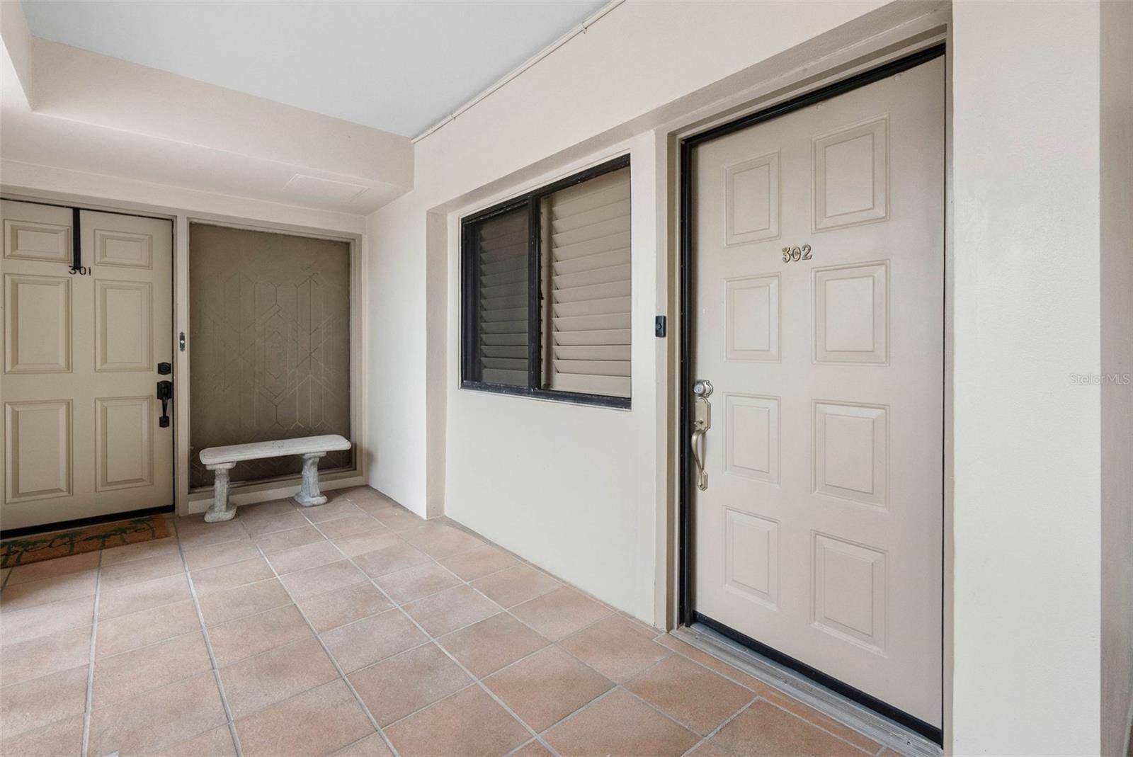 Entry Door on 2nd level of condo