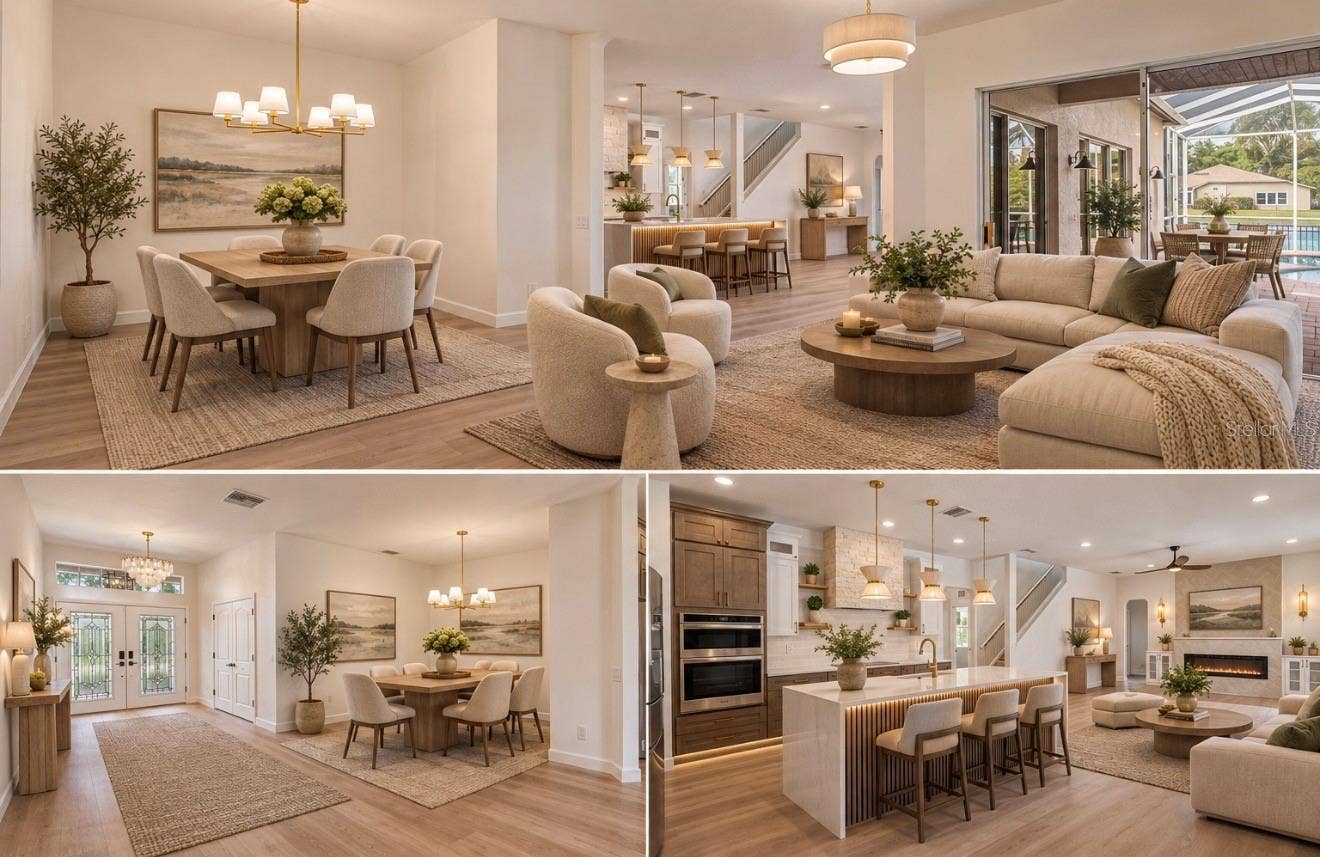 19015 FERN MEADOW LOOP, Lutz, FL 33558 Virtual Staged Example