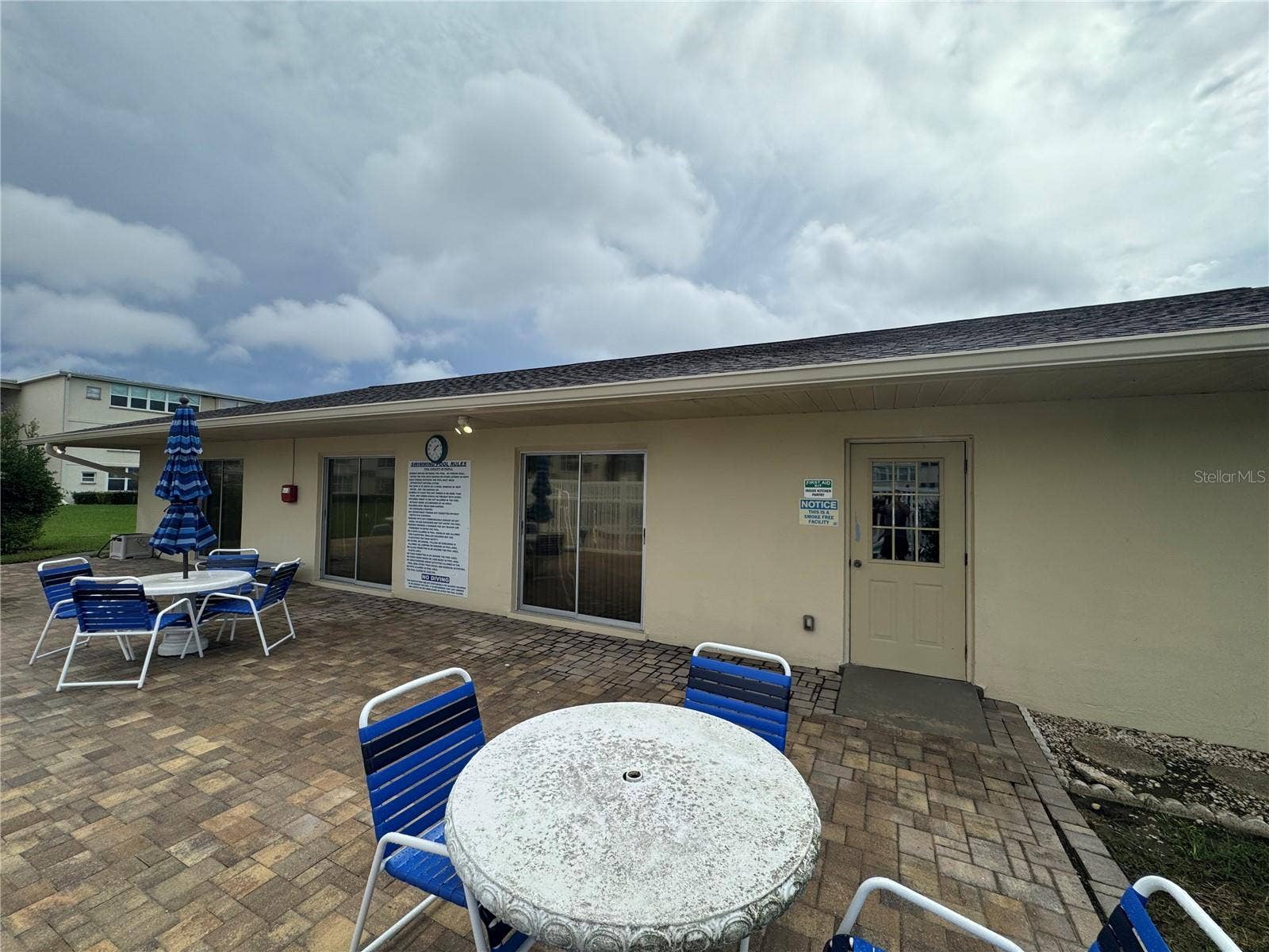 Front of Clubhouse