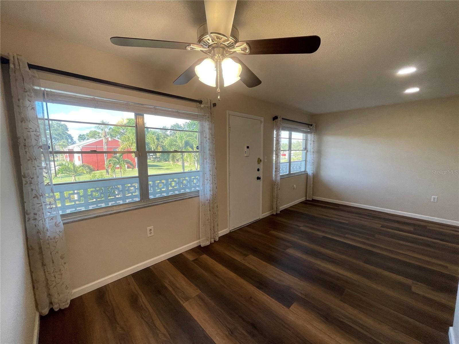 View from Kitchen to Dining Area / Front of Condo