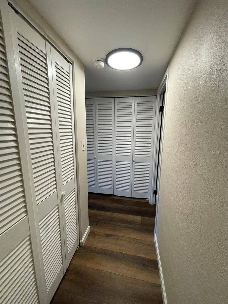Hallway view from Bathroom
