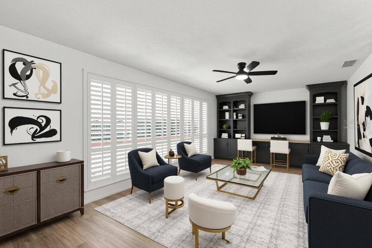 2942 CLUBHOUSE DRIVE W, Clearwater, FL 33761 Virtually Staged Photo