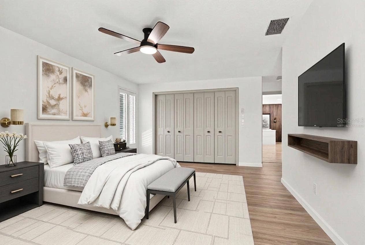 2942 CLUBHOUSE DRIVE W, Clearwater, FL 33761 Virtually Staged Photo