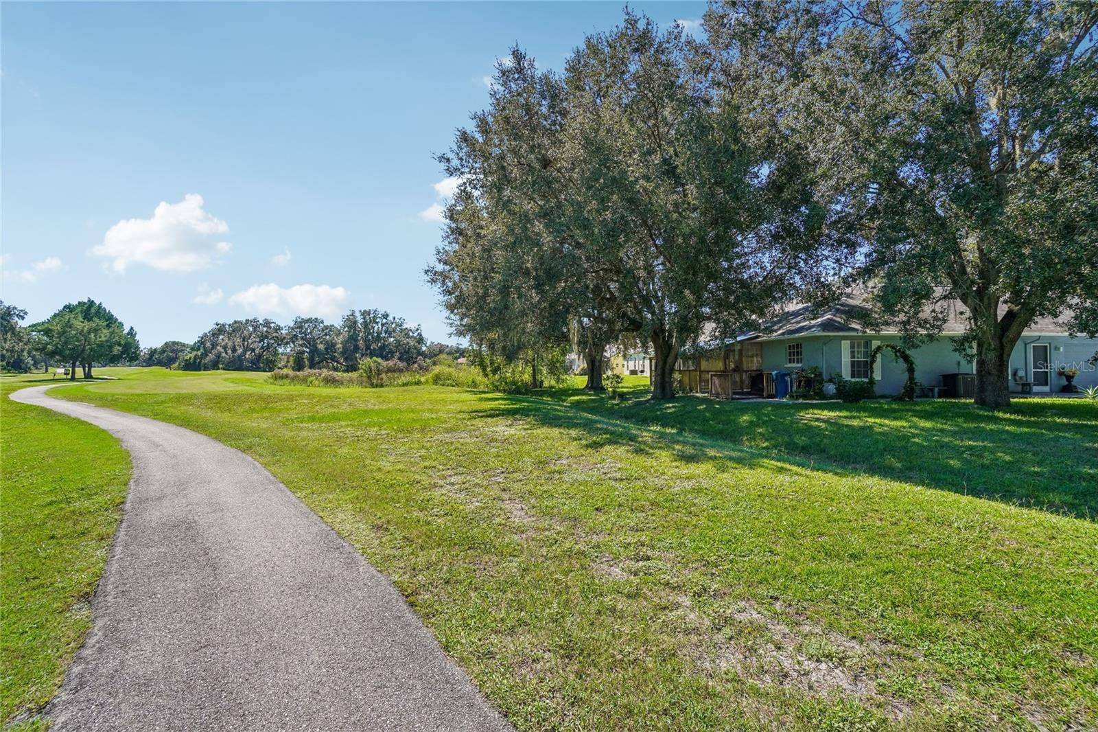 6074 BEECHWOOD DRIVE, Dade City, FL 33523 Back yard