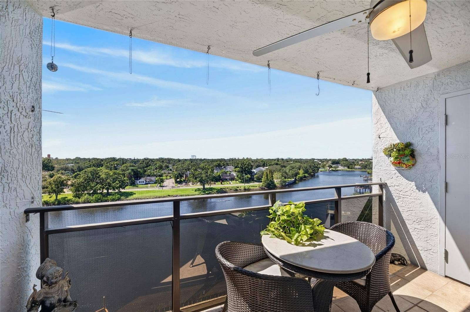 2780 N RIVERSIDE DRIVE, #601, Tampa, FL 33602 Balcony River View