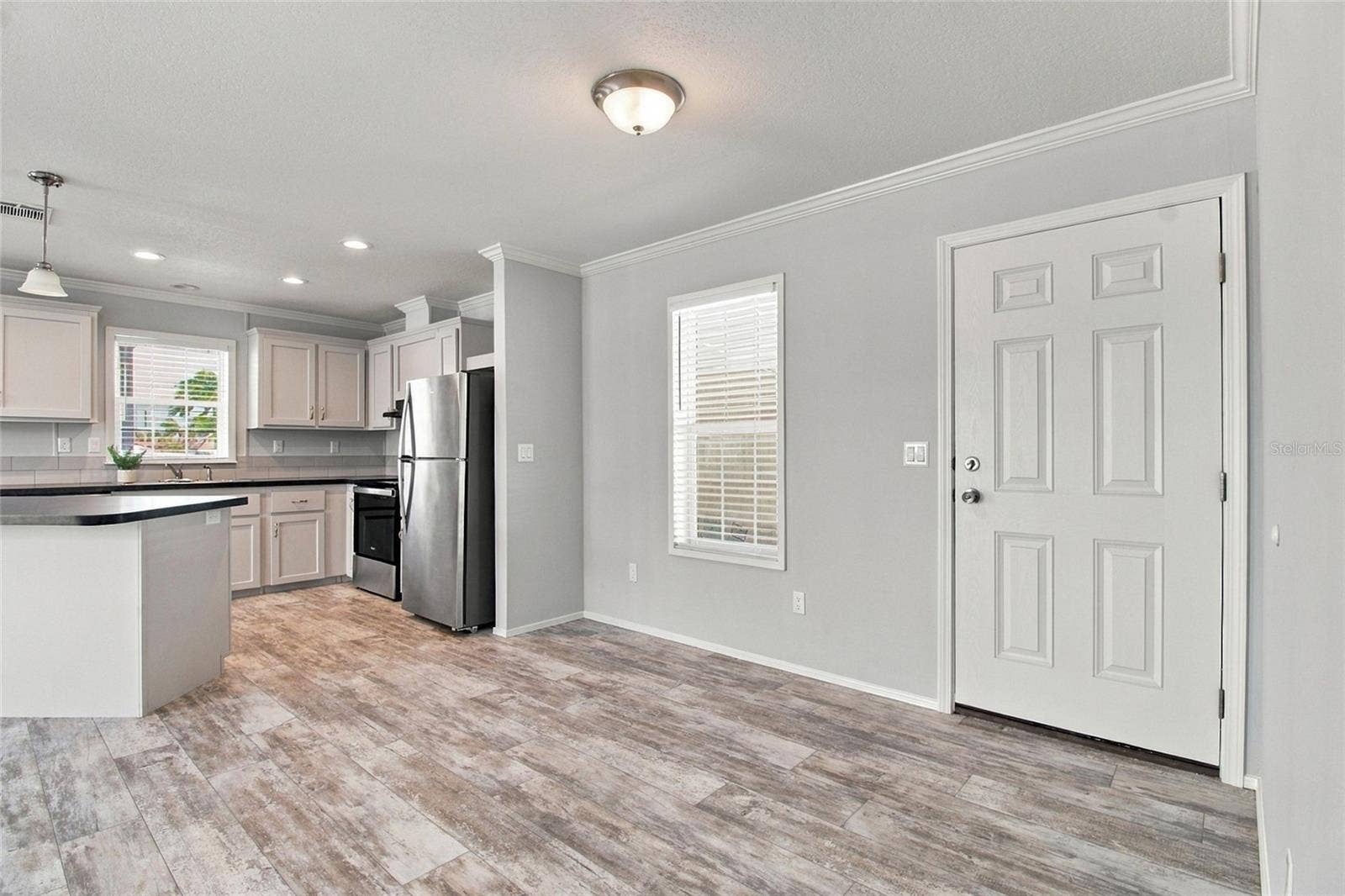 18675 U.S. HIGHWAY 19 N., #349, Clearwater, FL 33764 Entrance into Open Concept Kitchen, LR & DR