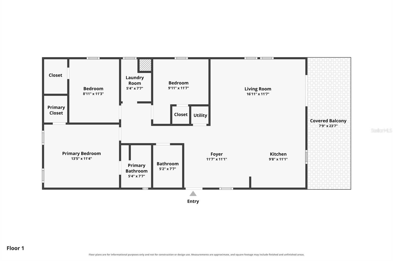 18675 U.S. HIGHWAY 19 N., #349, Clearwater, FL 33764 Floor Plan
