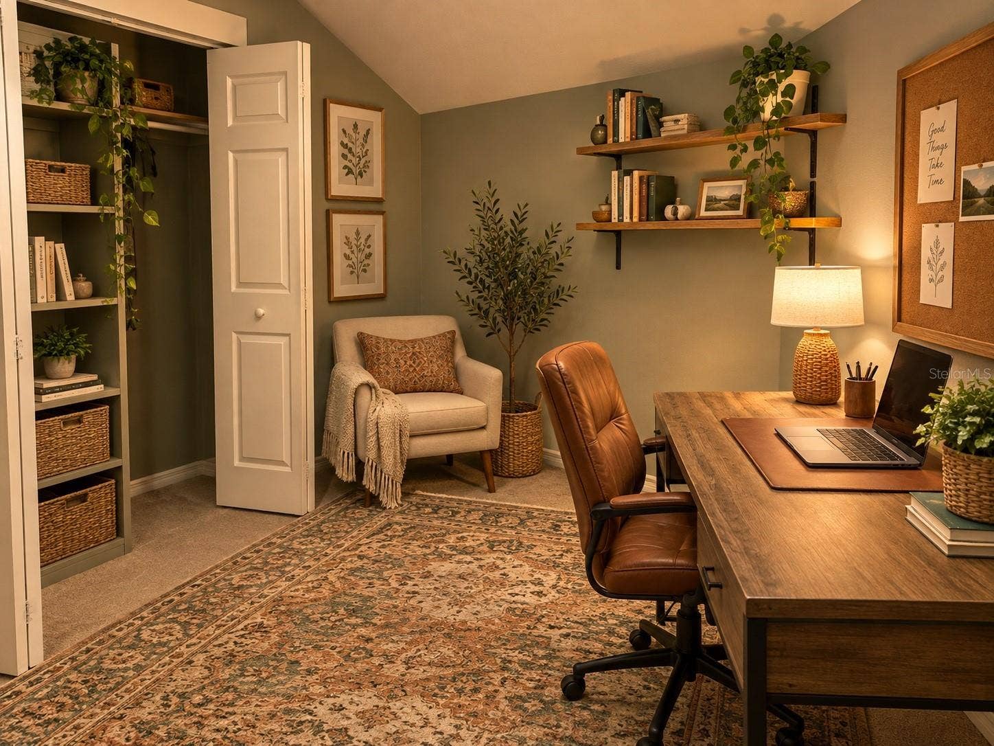402 DATE PALM COURT NE, St Petersburg, FL 33703 4th bedroom virtual staged