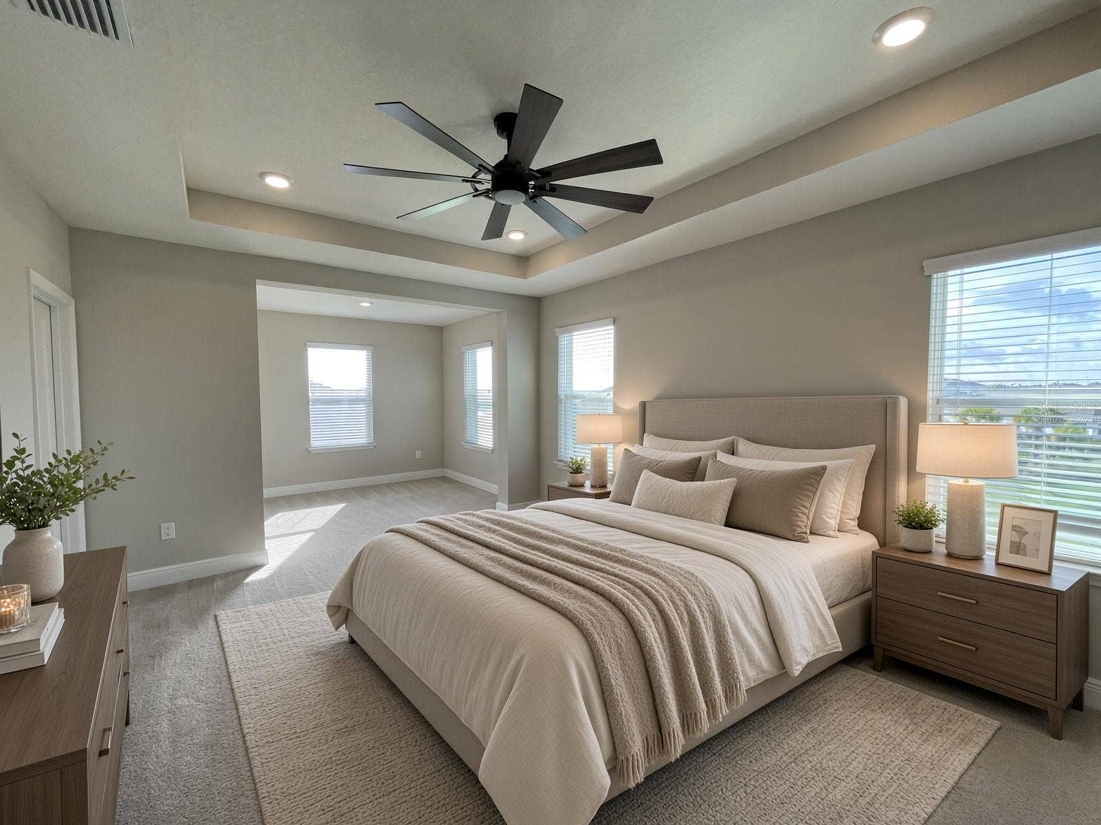 140 BRIGHT IBIS AVENUE, Apollo Beach, FL 33572 Master Suite-Virtually Staged