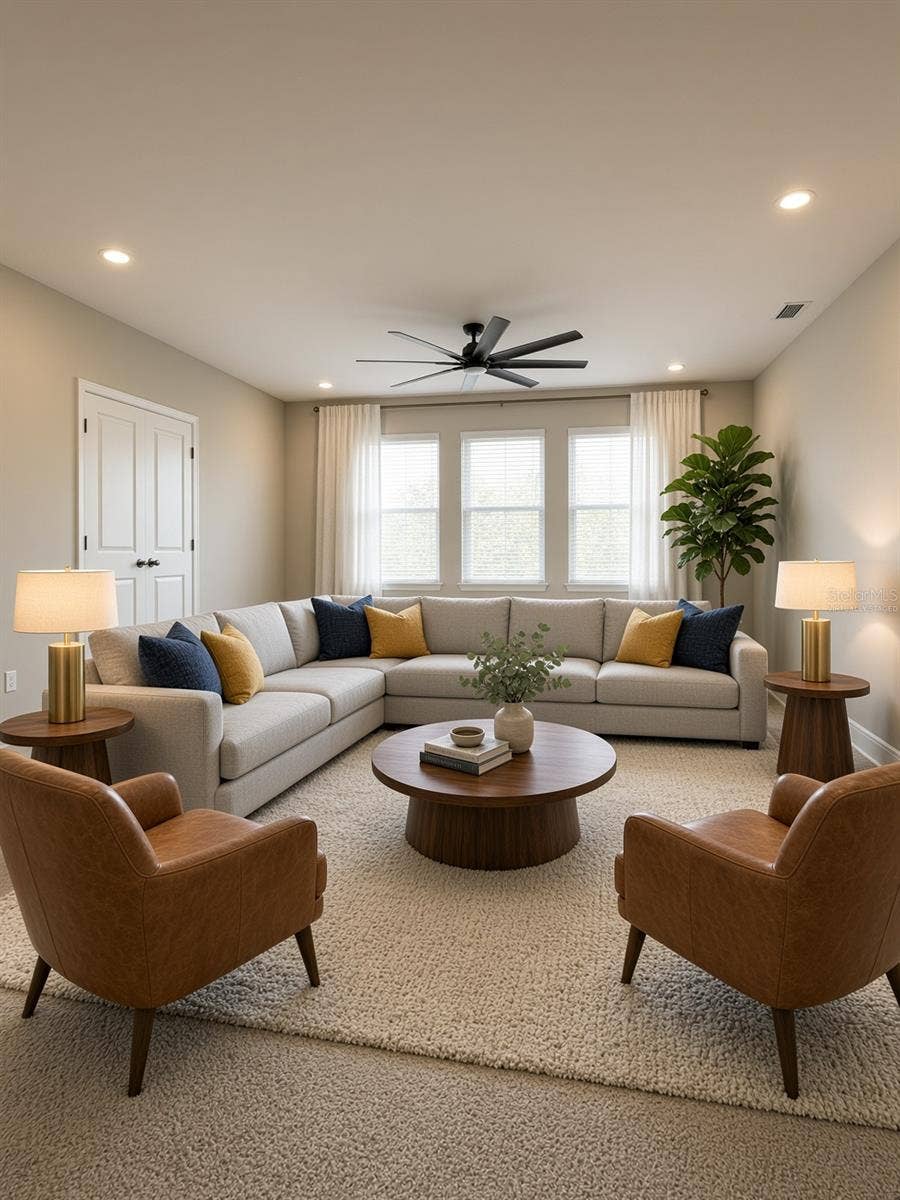 140 BRIGHT IBIS AVENUE, Apollo Beach, FL 33572 Bonus Room Upstairs-Virtually Staged