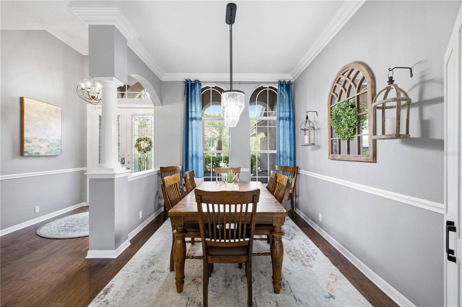 Designated Dining Area at the front of the home.