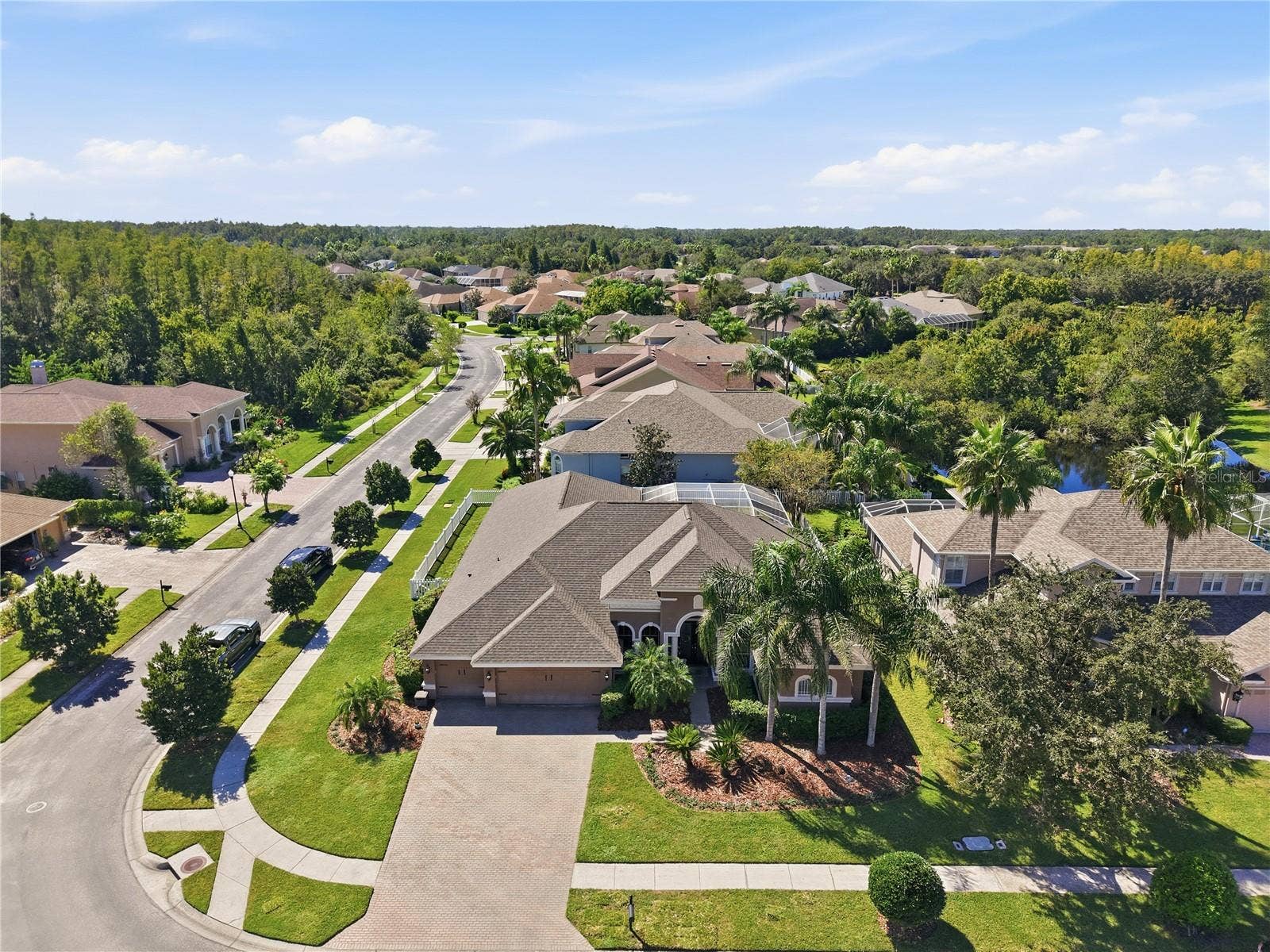 Welcome to 3905 Sorrel Vine Drive, located in Seven Oaks of Wesley Chapel. Corner lot and one of the most private areas in Seven Oaks.
