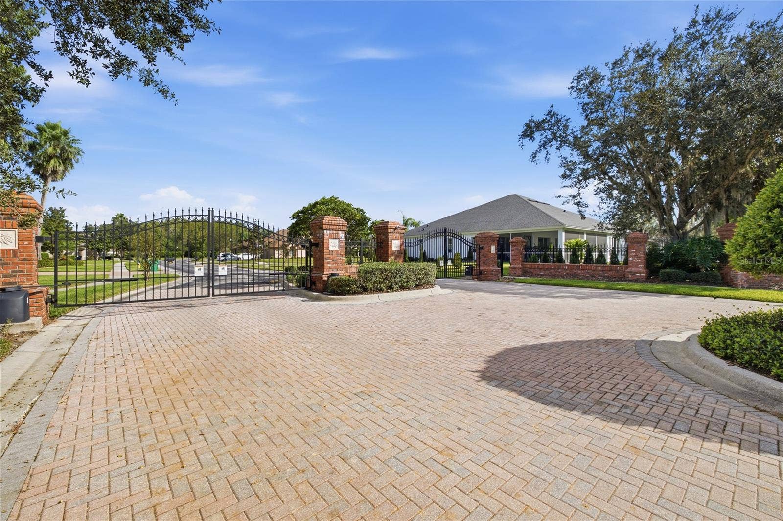 Gated entry into Copperleaf of Seven Oaks