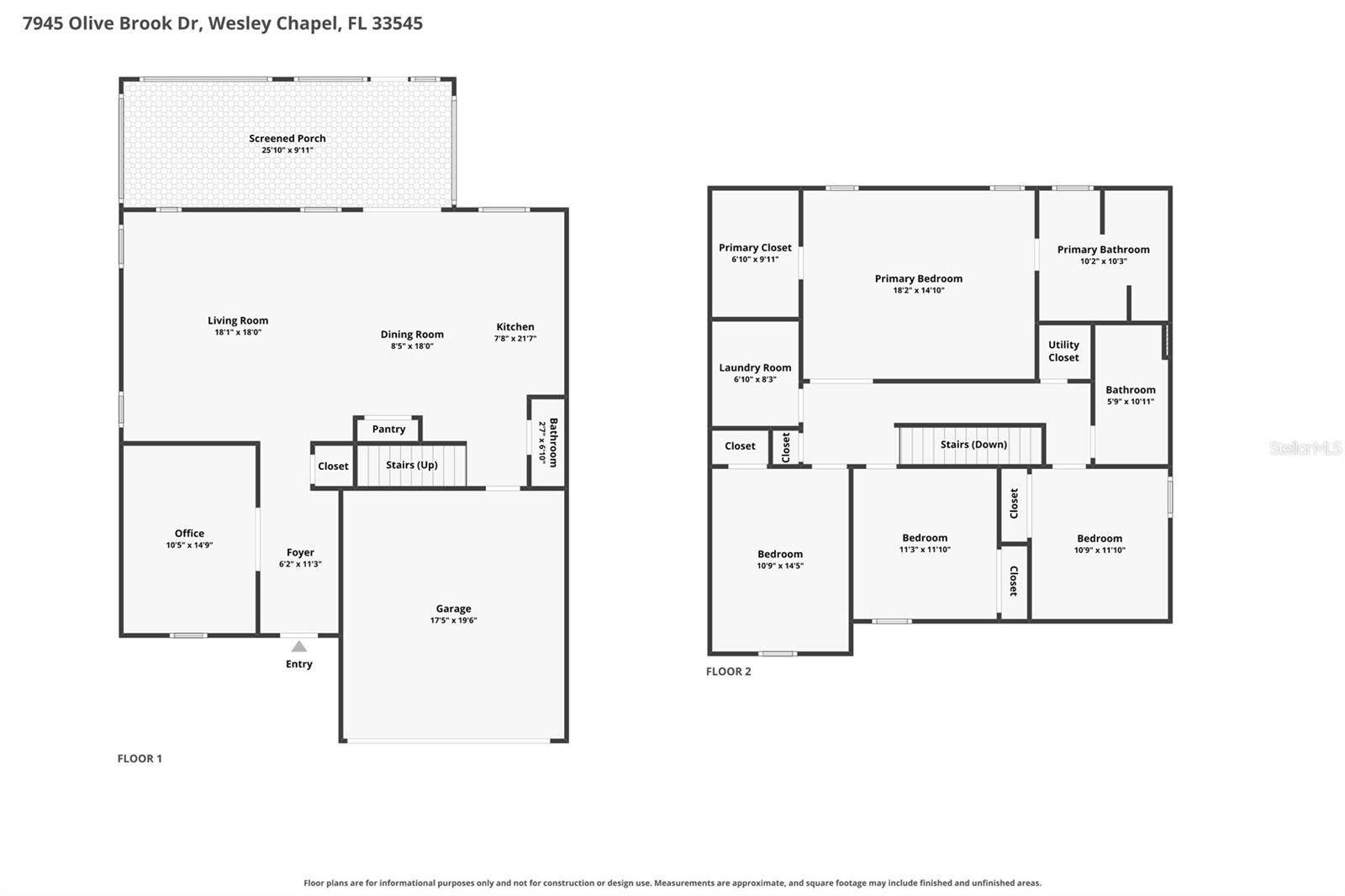 7945 OLIVE BROOK DRIVE, Wesley Chapel, FL 33545