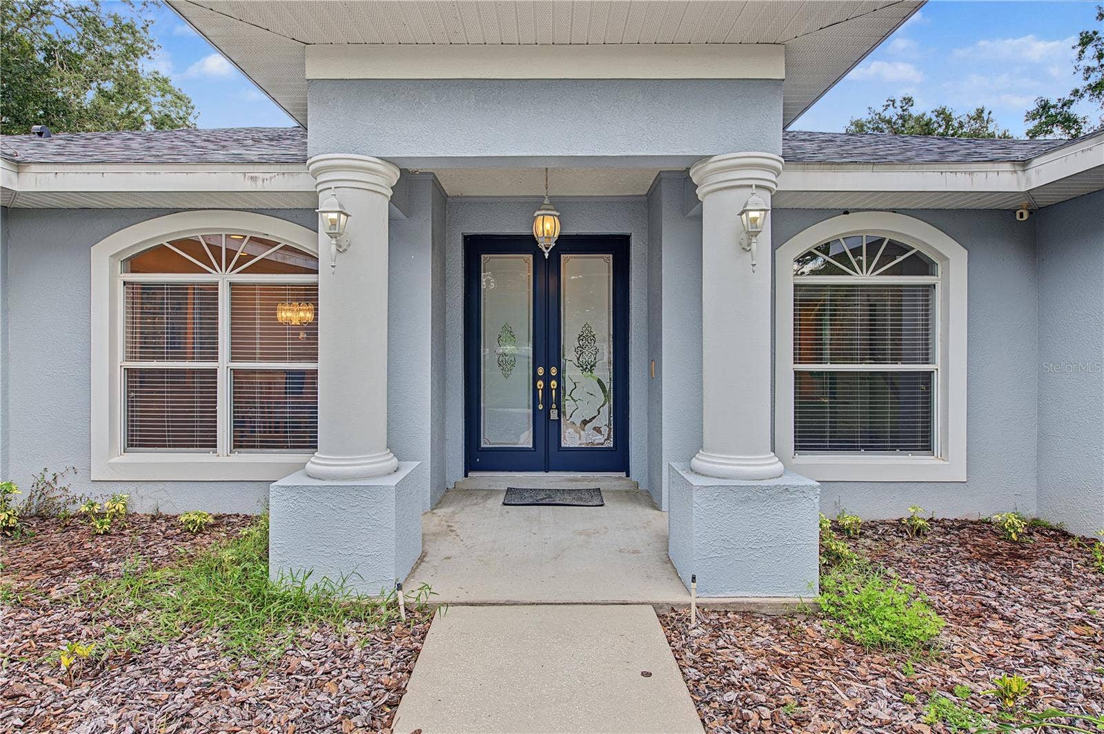 Front Exterior - 3 bedrooms/3 bathrooms/3 car garage and an office which can be another bedroom.