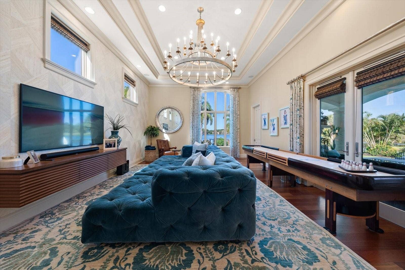 2056 COVE TRACE, Palm Harbor, FL 34685 Brazilian cherry hardwood floors and high-end fixtures