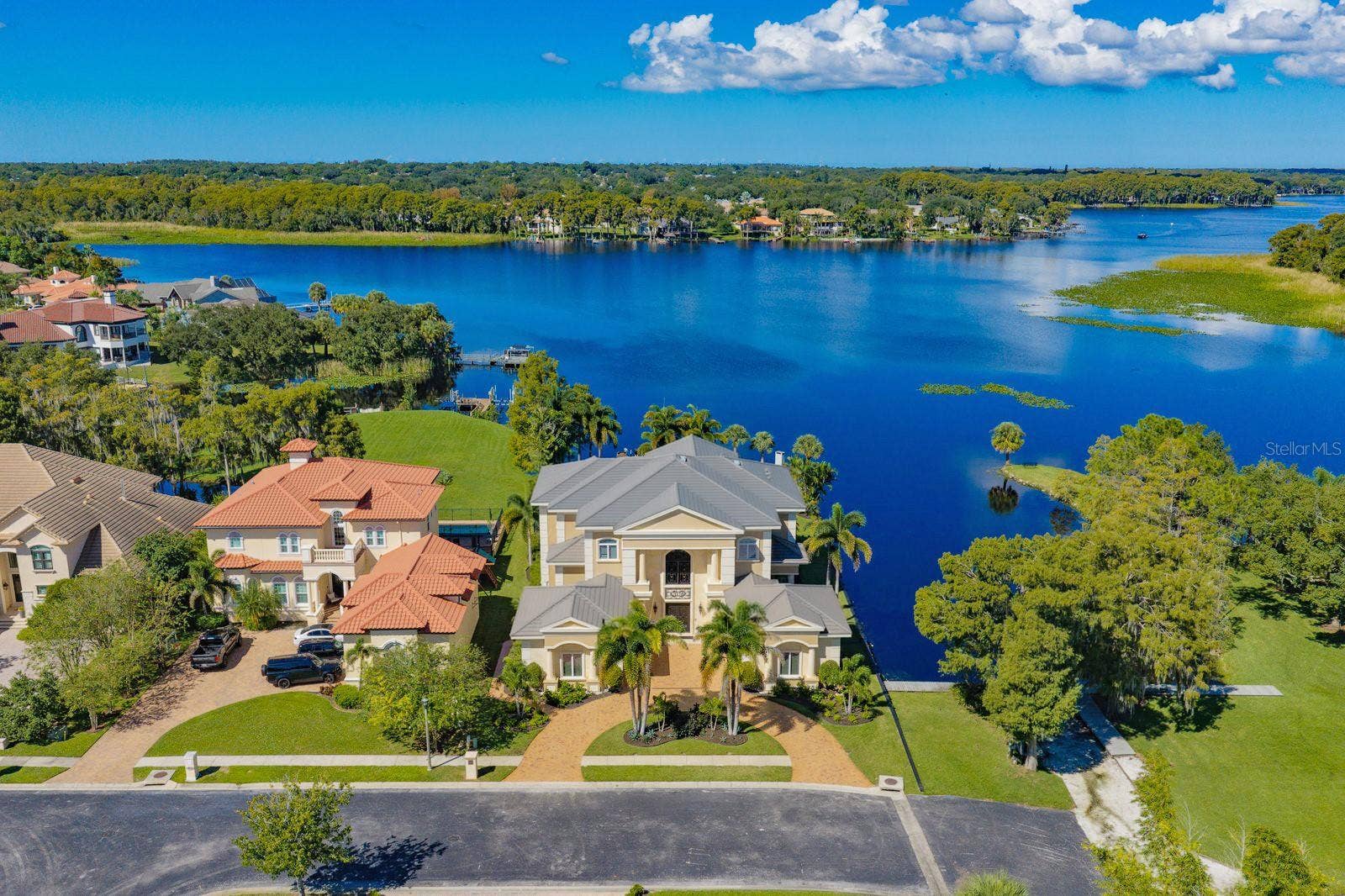 2056 COVE TRACE, Palm Harbor, FL 34685 Corner, Waterfront Lot! By Far the Best Lot around!