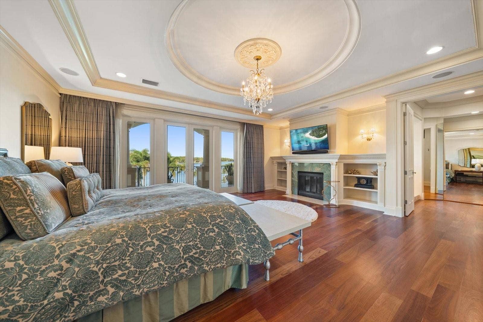 2056 COVE TRACE, Palm Harbor, FL 34685 Sunsets, Water Views and Gas Fireplace from the comfort of your own bed!