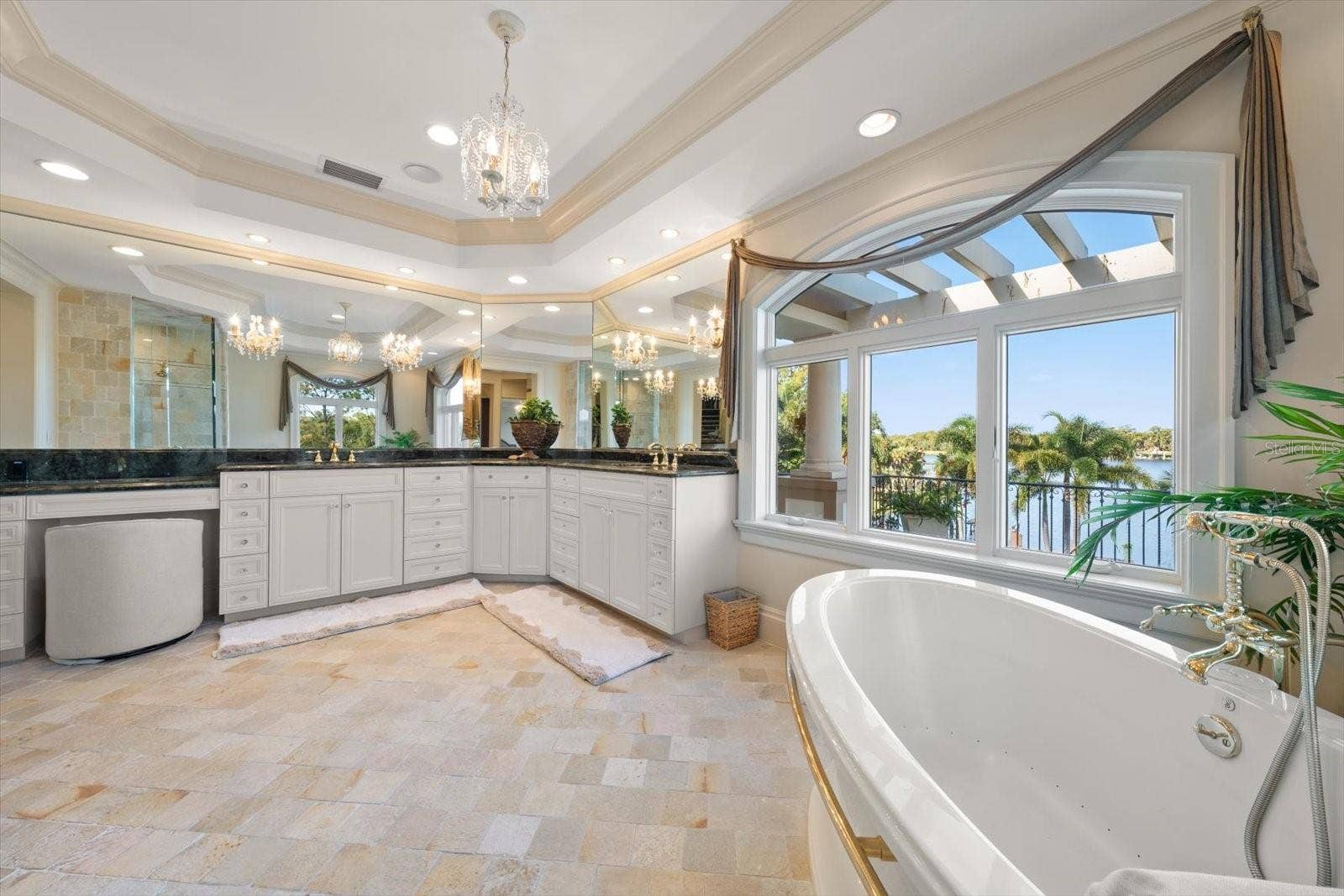2056 COVE TRACE, Palm Harbor, FL 34685 Absolutely Breathtaking Primary Bathroom