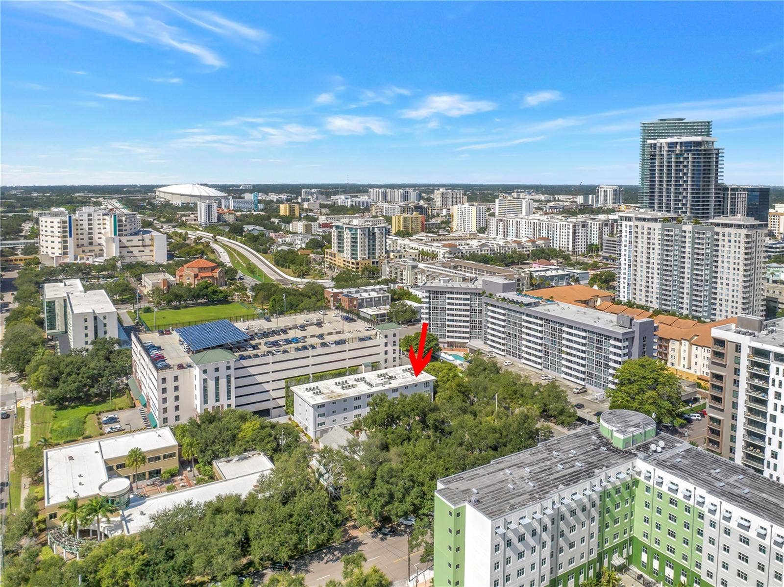 210 5TH AVENUE S, #303, St Petersburg, FL 33701 We have three major hospitals just a few minutes away. Bayfront/Orlando Health, John Hopkins/All Childrens Hospital and St. Anthony's. So if you are in the medical field or simply need medical attention, its very convenient.