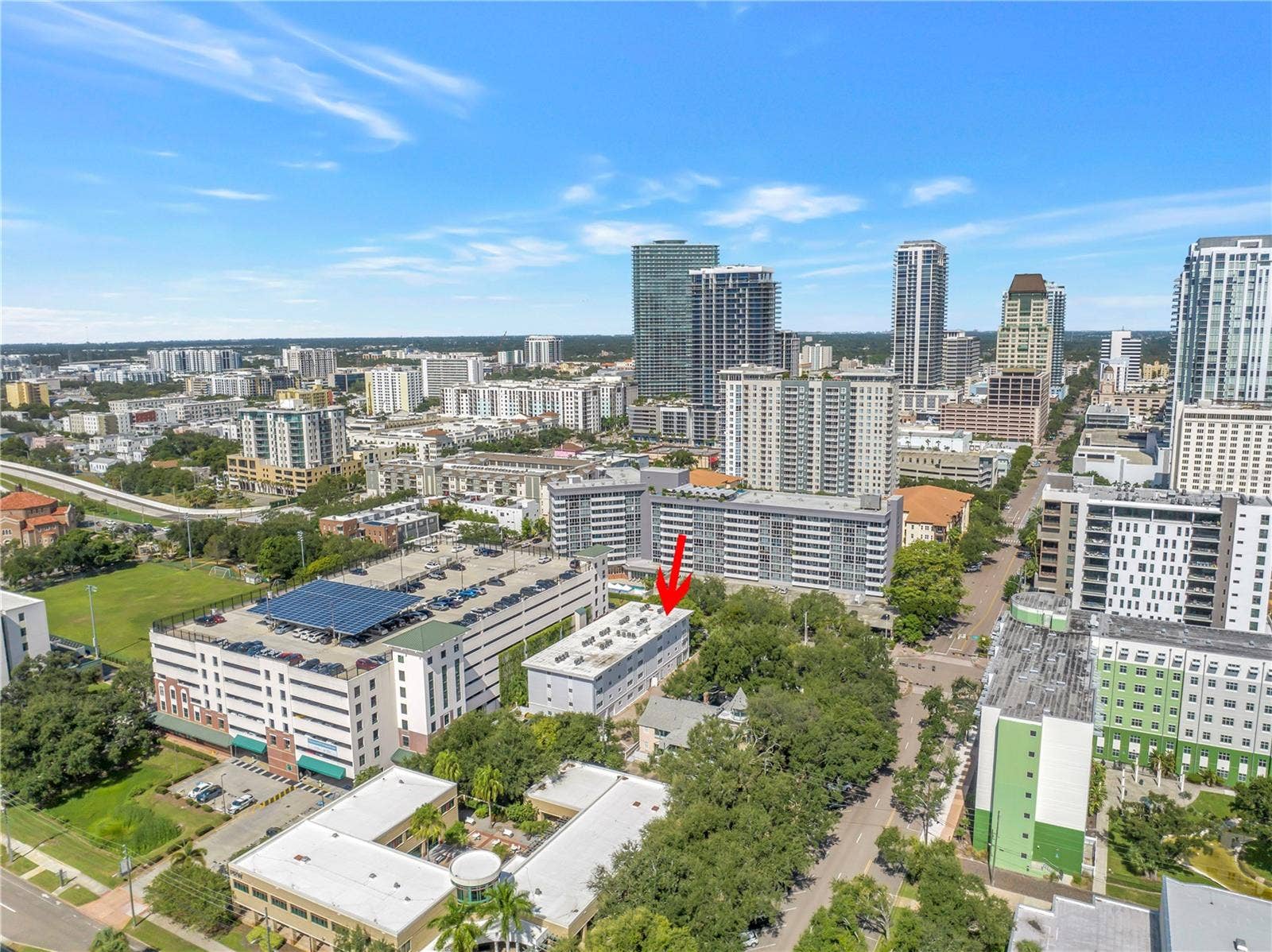 210 5TH AVENUE S, #303, St Petersburg, FL 33701 Need to go to the Airport? Access to interstate I-275 is just blocks away and the airport about a 30 minute drive.