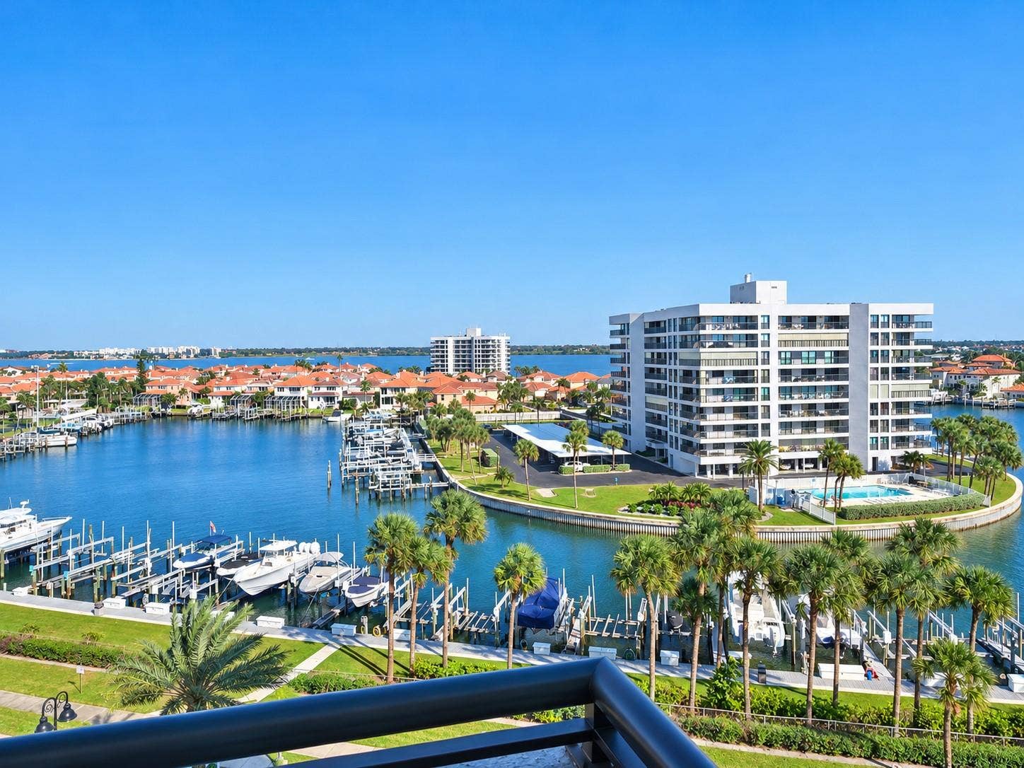 1660 GULF BOULEVARD, #706, Clearwater, FL 33767 View from the wrap around balcony.
