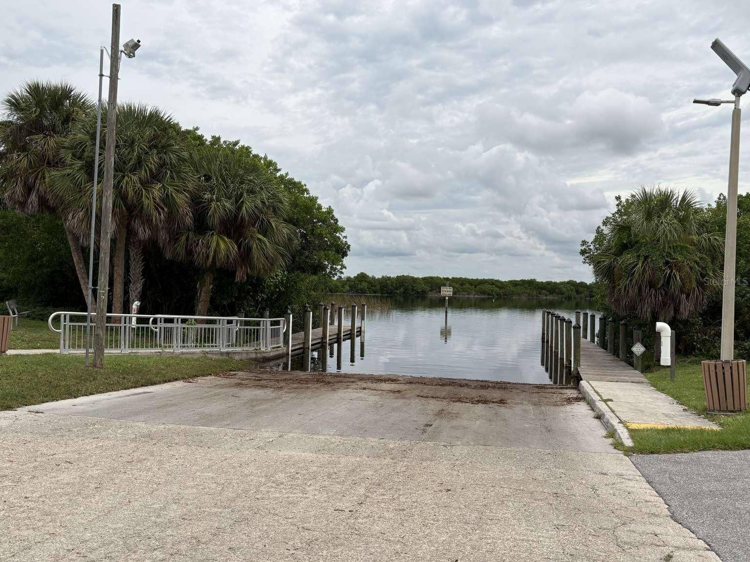 1593 HALMSTAD DRIVE, Punta Gorda, FL 33983 Nearby public Harbour Heights Park boat ramp - not on the subject property.