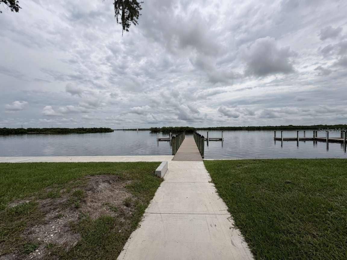 1593 HALMSTAD DRIVE, Punta Gorda, FL 33983 Nearby public Harbour Heights Park waterfront facilities - not on the subject property.