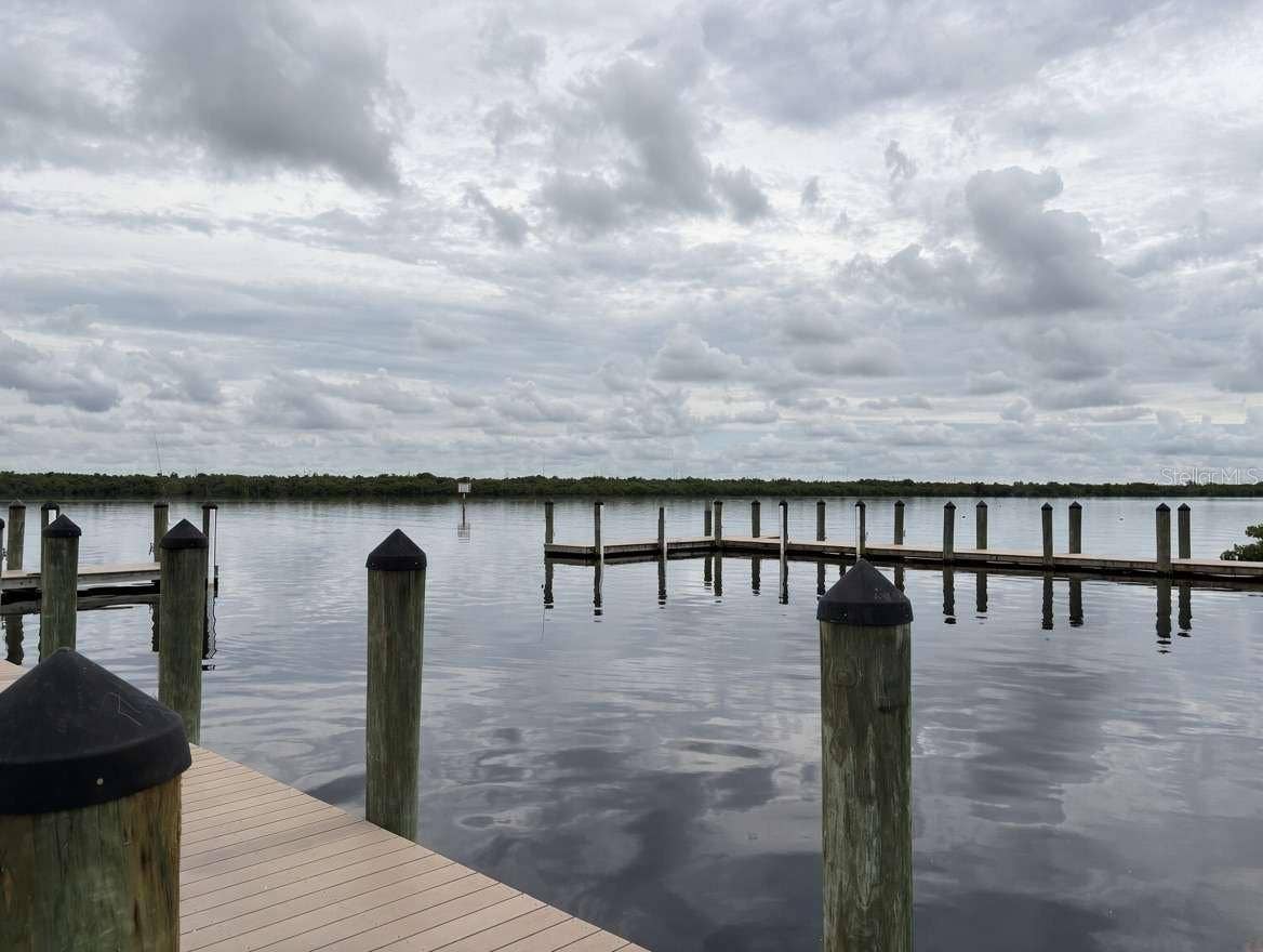 1593 HALMSTAD DRIVE, Punta Gorda, FL 33983 Nearby public Harbour Heights Park docks - not on the subject property.