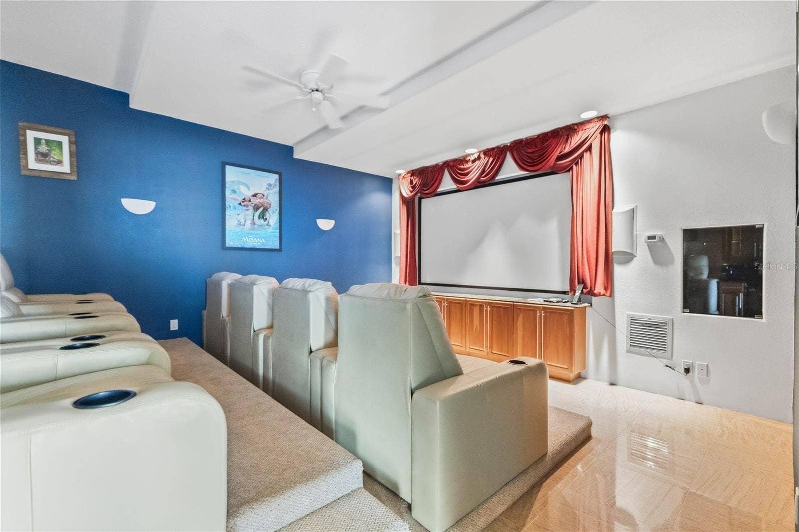 4908 64TH DRIVE W, Bradenton, FL 34210 Theater Room