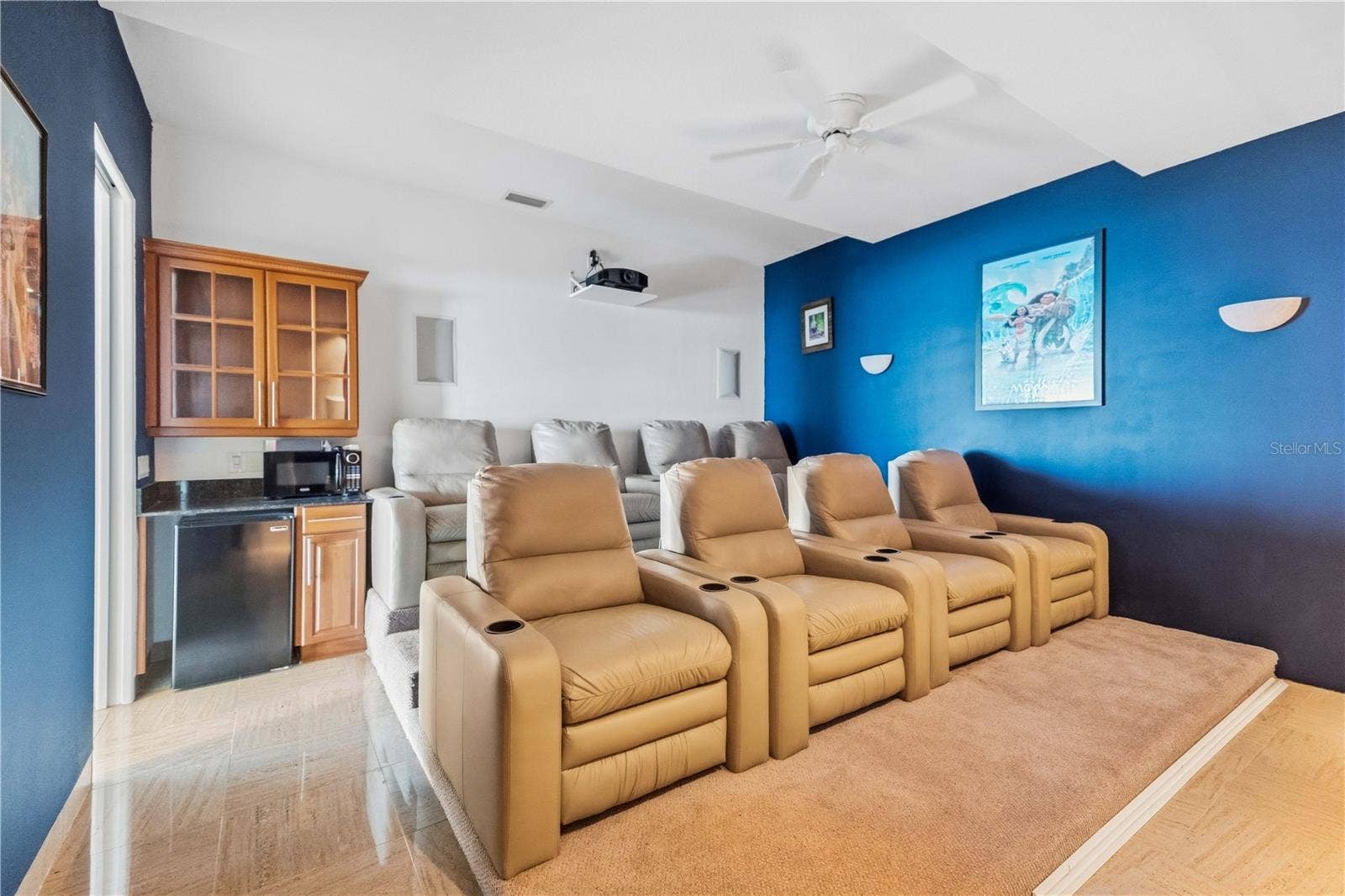 4908 64TH DRIVE W, Bradenton, FL 34210 Theater Room
