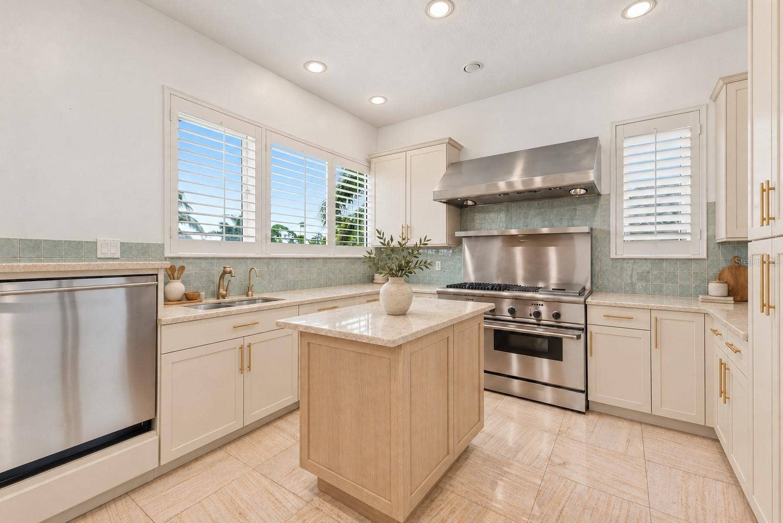 4908 64TH DRIVE W, Bradenton, FL 34210 Virtual Renovation showing updated prep kitchen