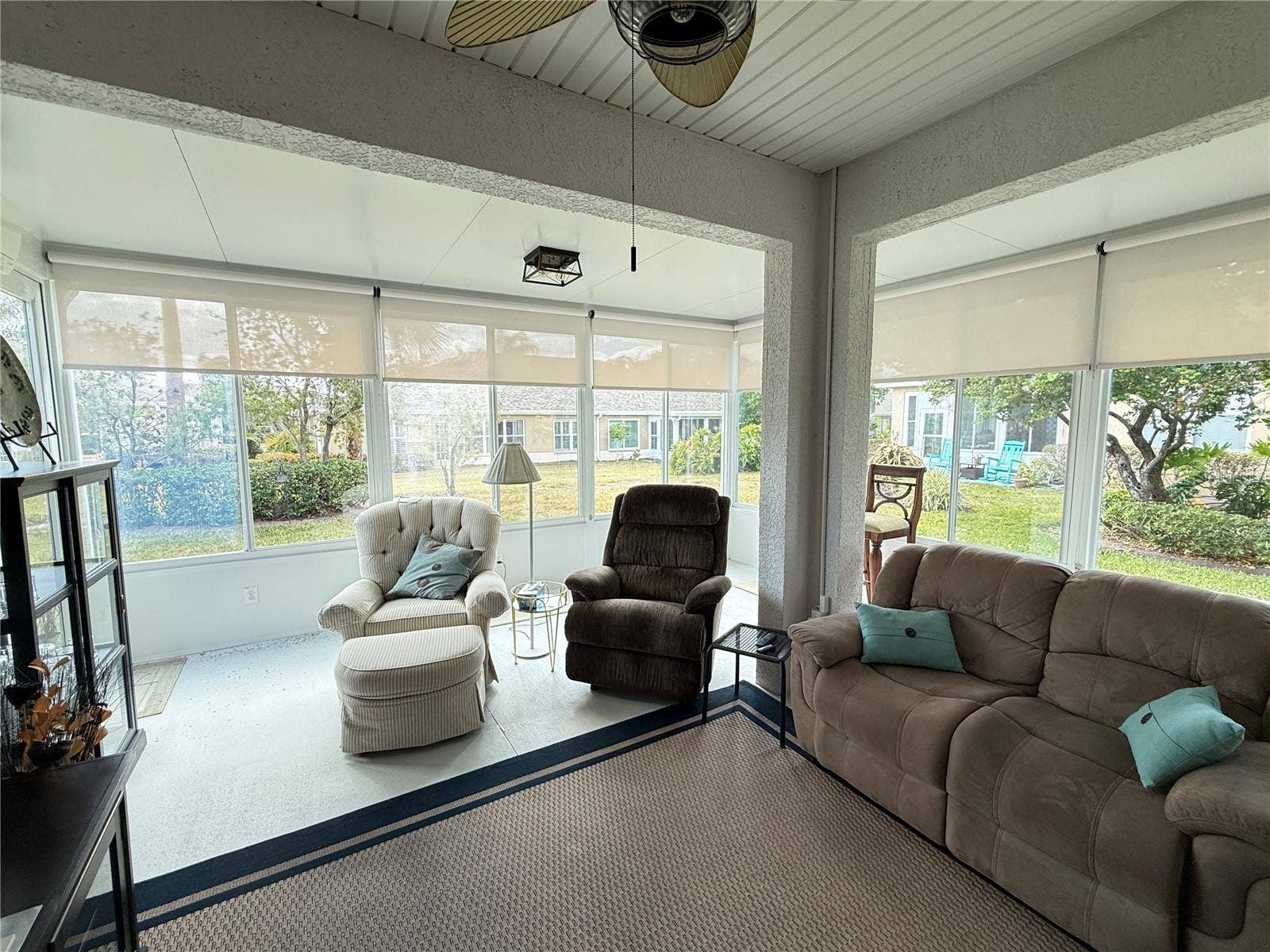2052 INVERNESS GREENS DRIVE, Sun City Center, FL 33573 Sunroom/Florida has a split A/C
